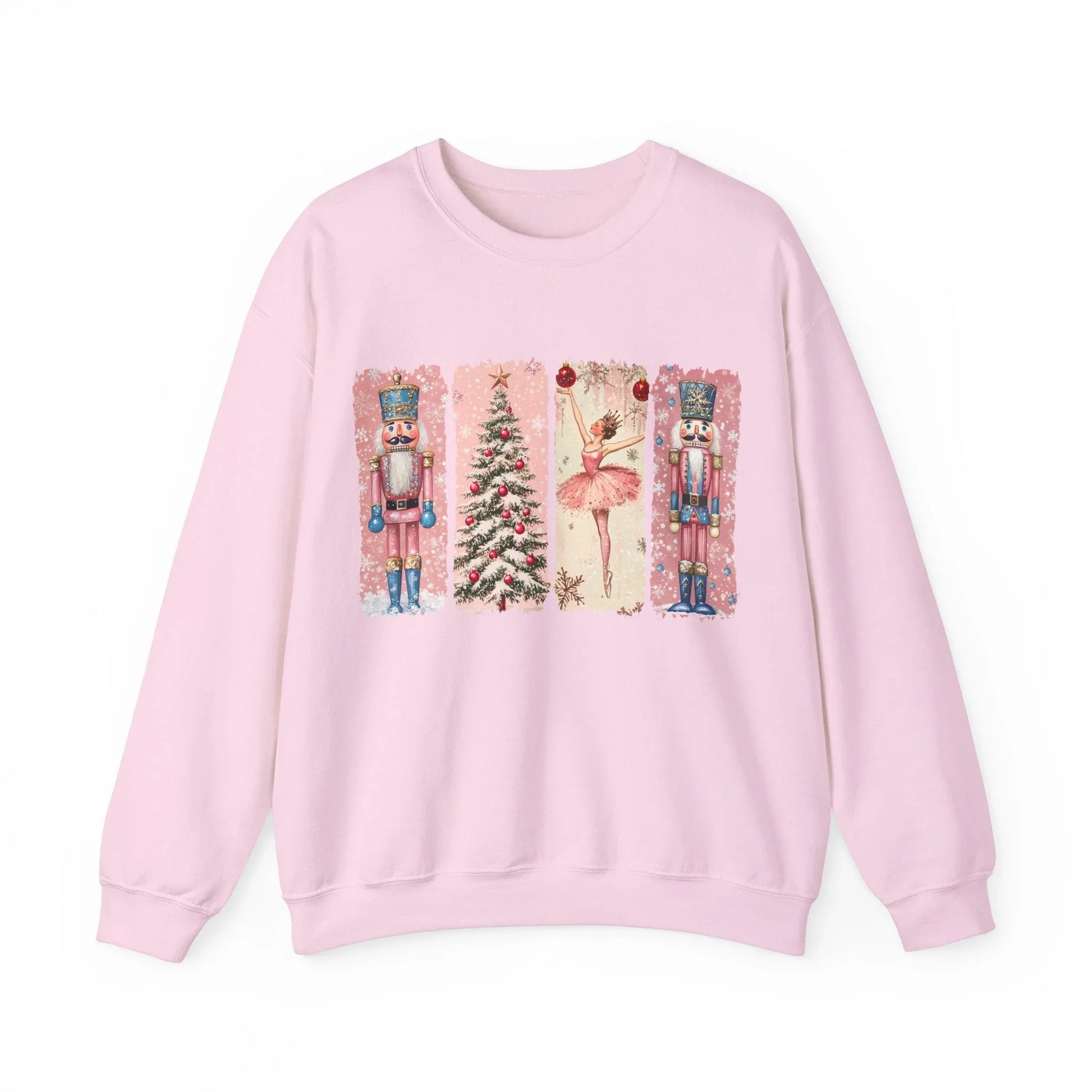 Pink Christmas Sweatshirt - S / Light