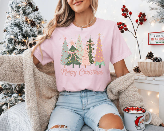 Pink Christmas Tshirt - T-Shirt
