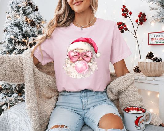 Pink Christmas Tshirt - T-Shirt