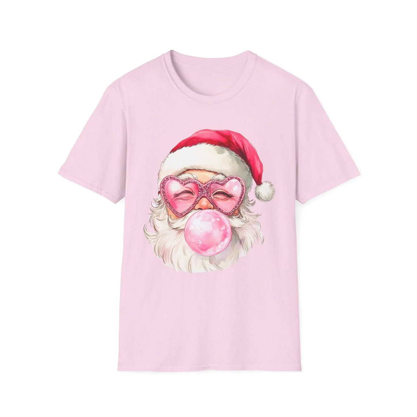 Pink Christmas Tshirt - S / Light - T-Shirt