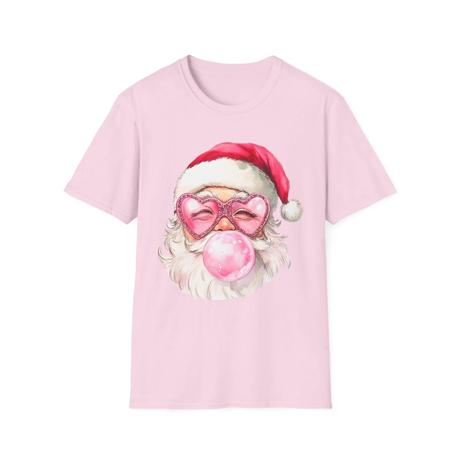 Pink Christmas Tshirt - S / Light - T-Shirt