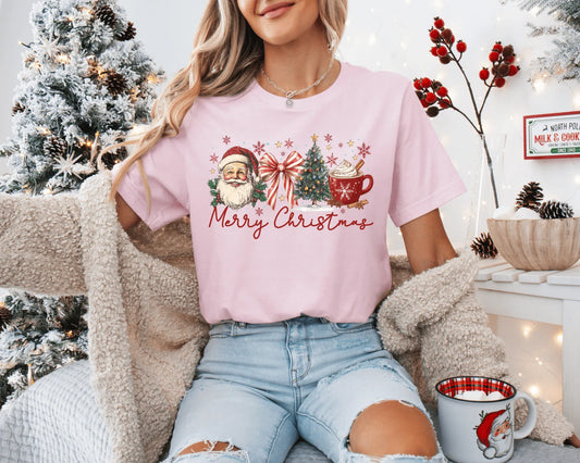 Pink Christmas Tshirt - T-Shirt