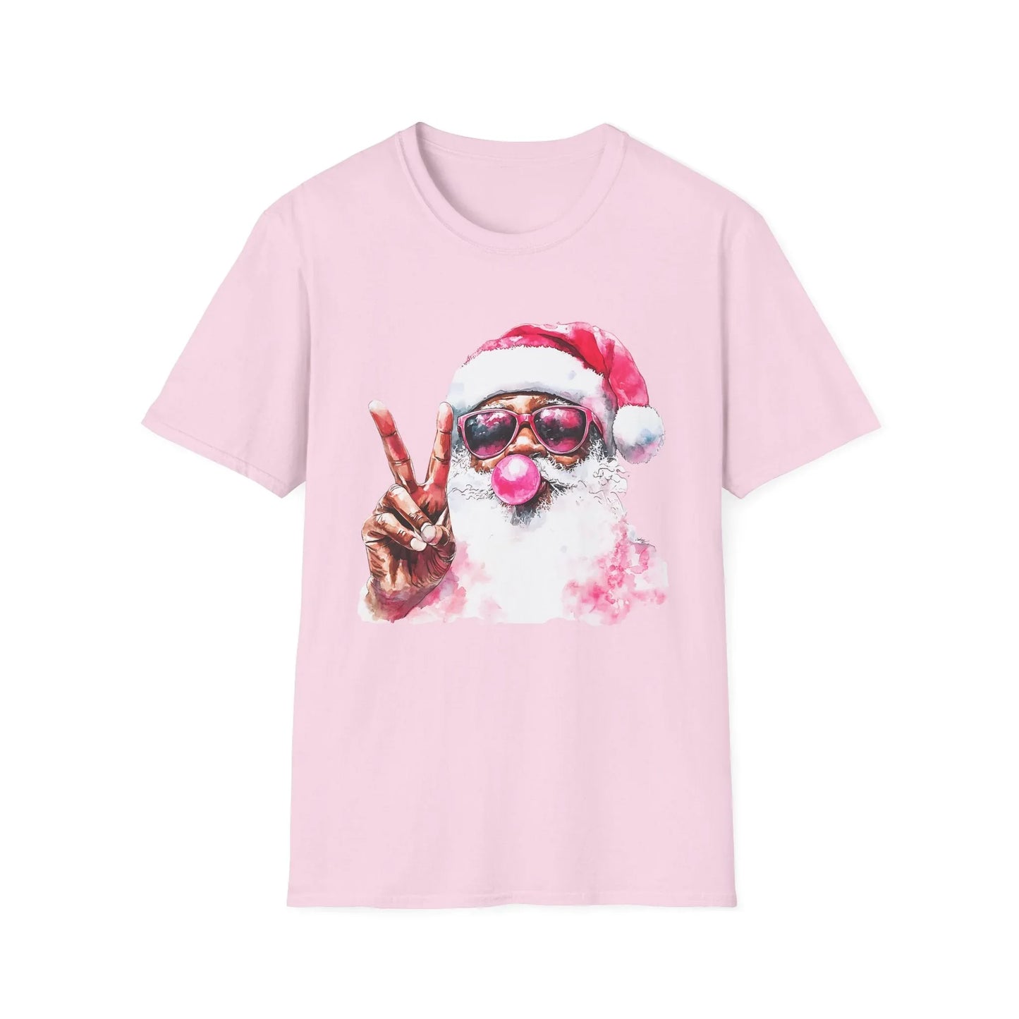 Pink Christmas Tshirt - S / Light - T-Shirt