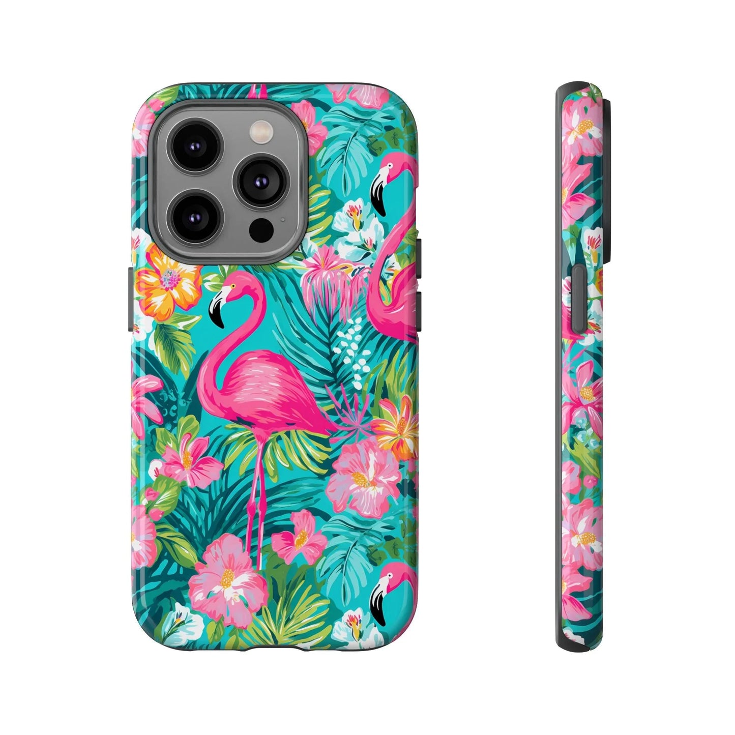 Pink Paradise iPhone Case - 14 Pro / Glossy - Phone