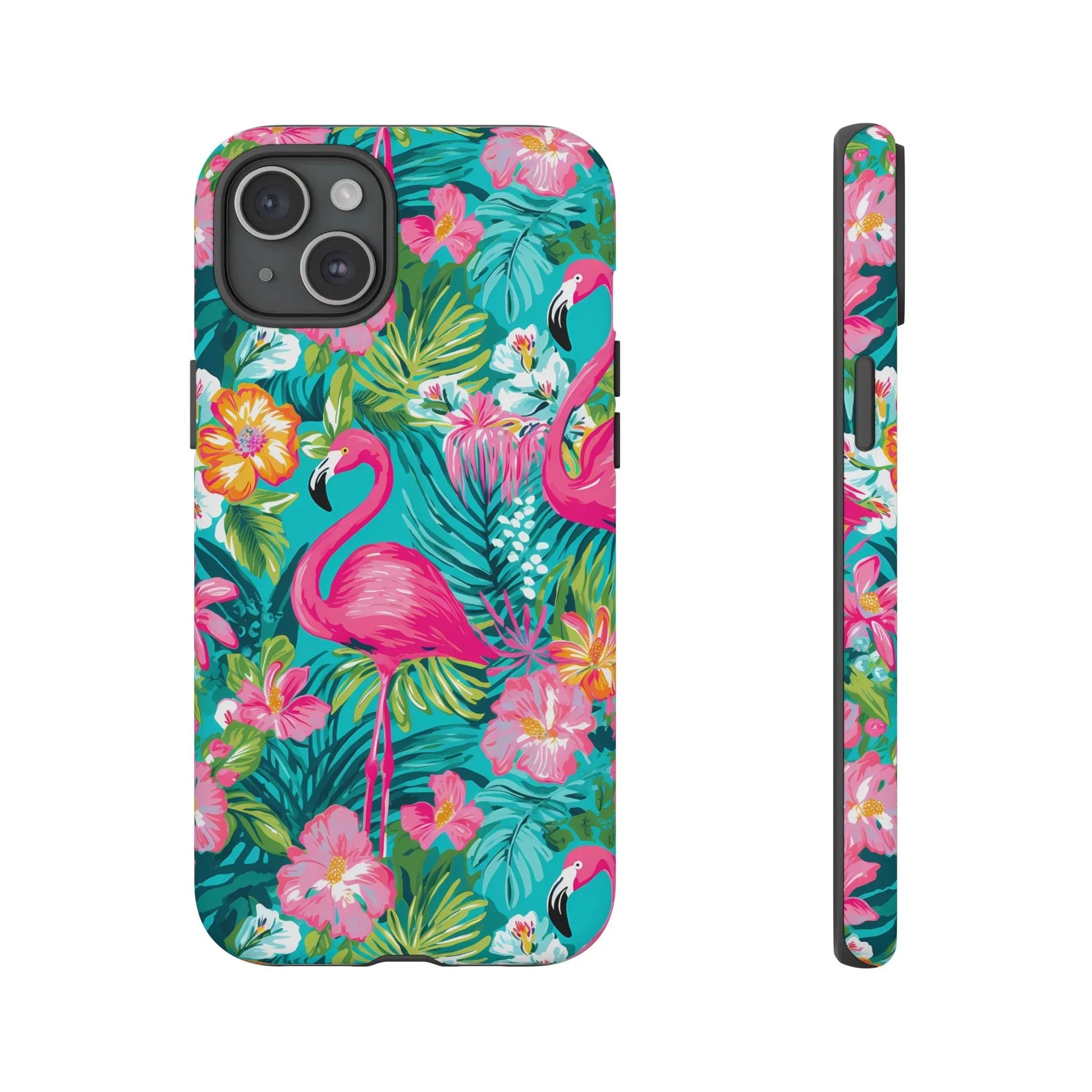 Pink Paradise iPhone Case - 15 Plus / Matte - Phone