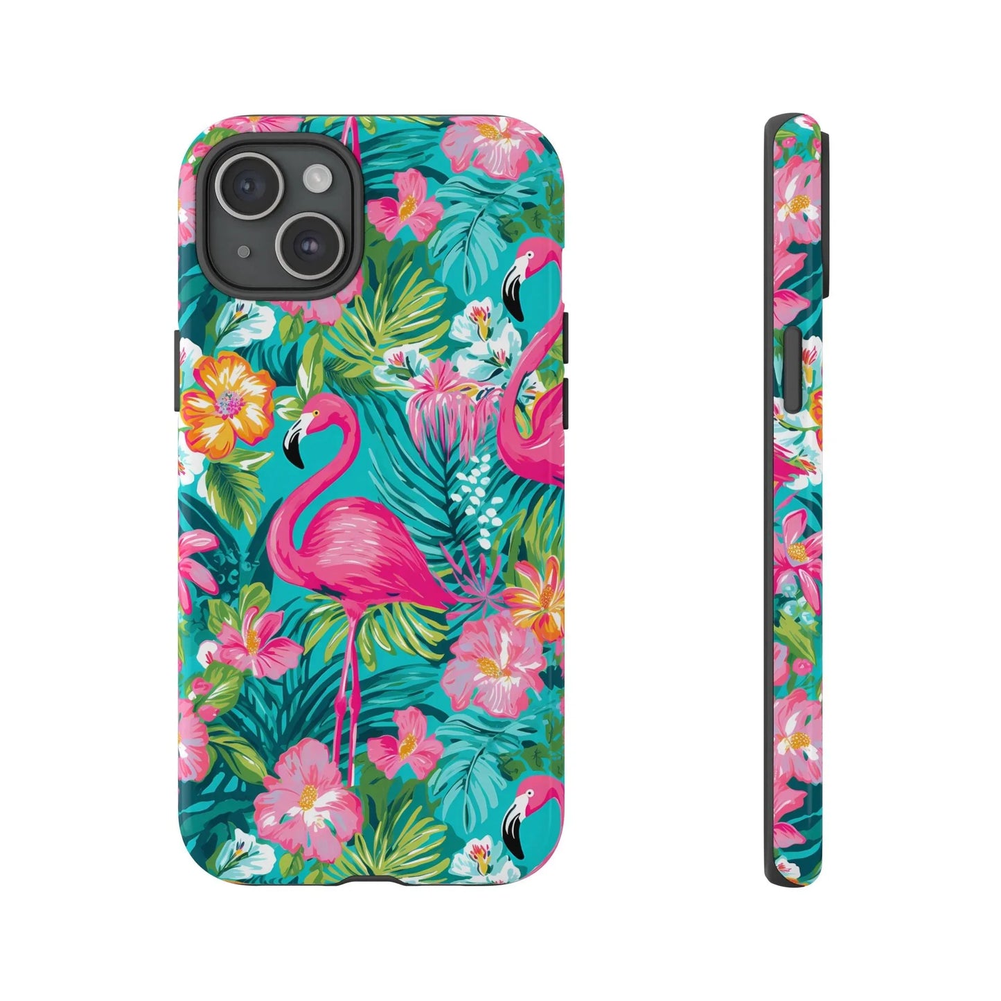 Pink Paradise iPhone Case - 15 Plus / Glossy - Phone
