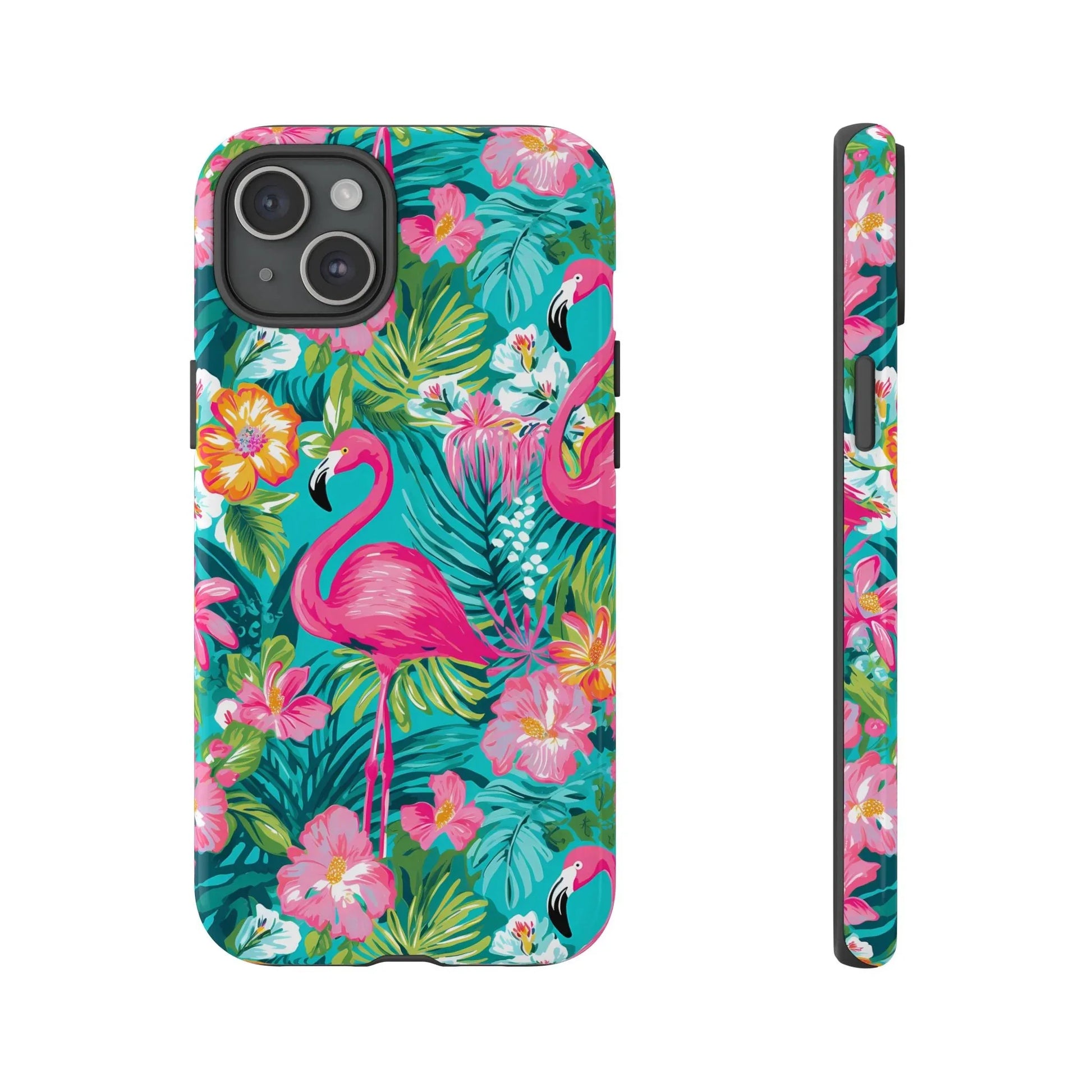 Pink Paradise iPhone Case - 15 Plus / Glossy - Phone