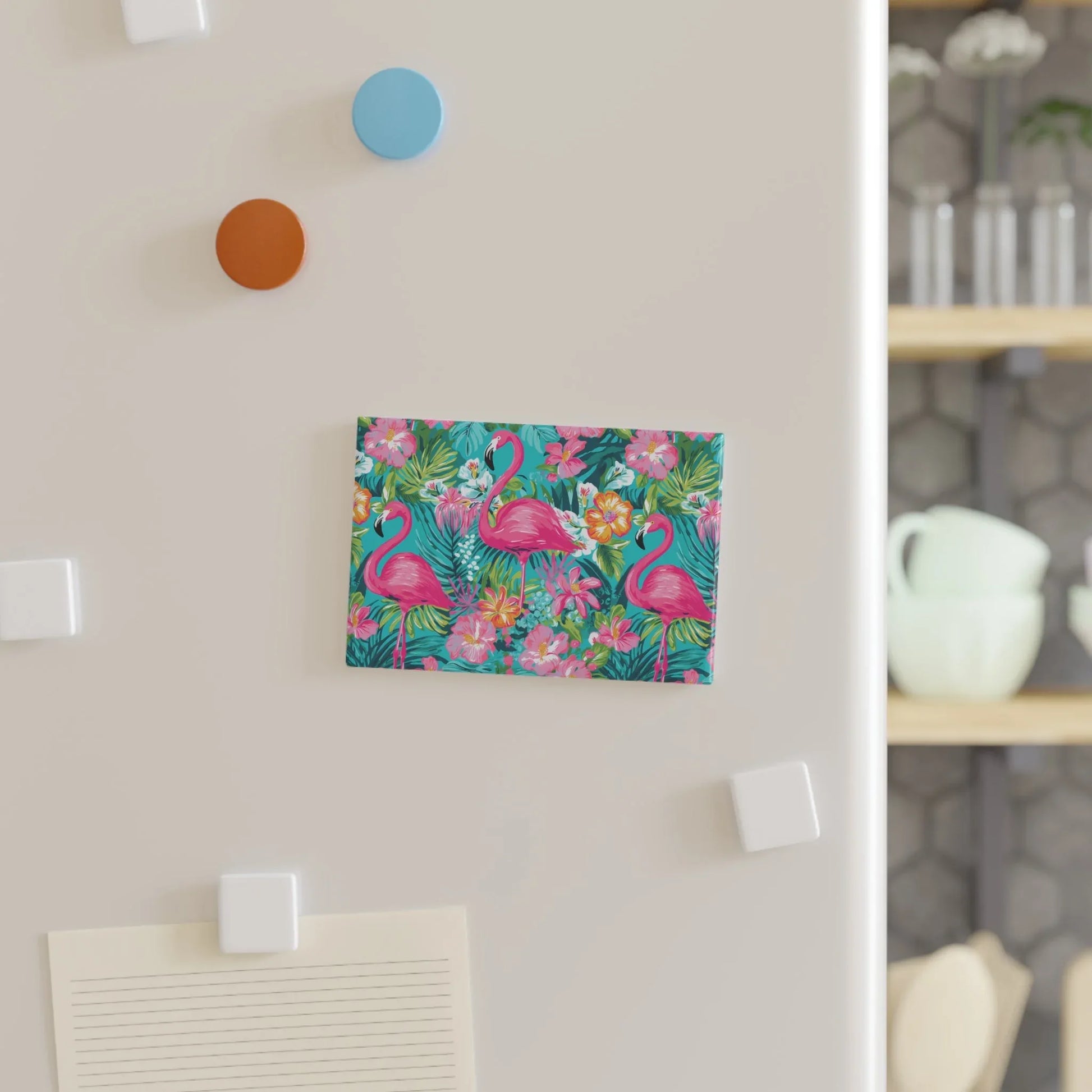 Pink Paradise Magnet - 1 pc / 2’’ x 3’’ / Rectangle - Home Decor
