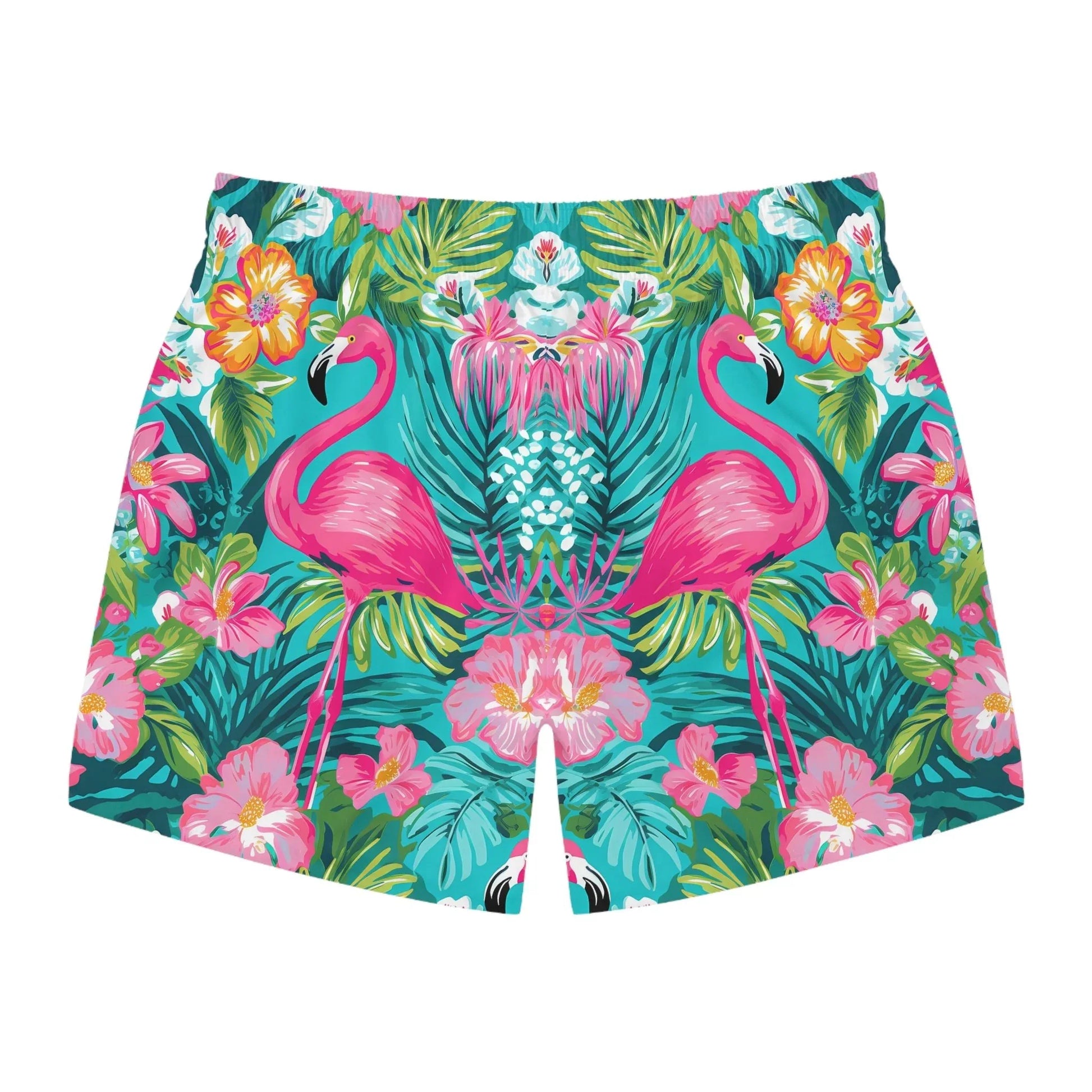 Pink Paradise Swim Trunks - All Over Prints