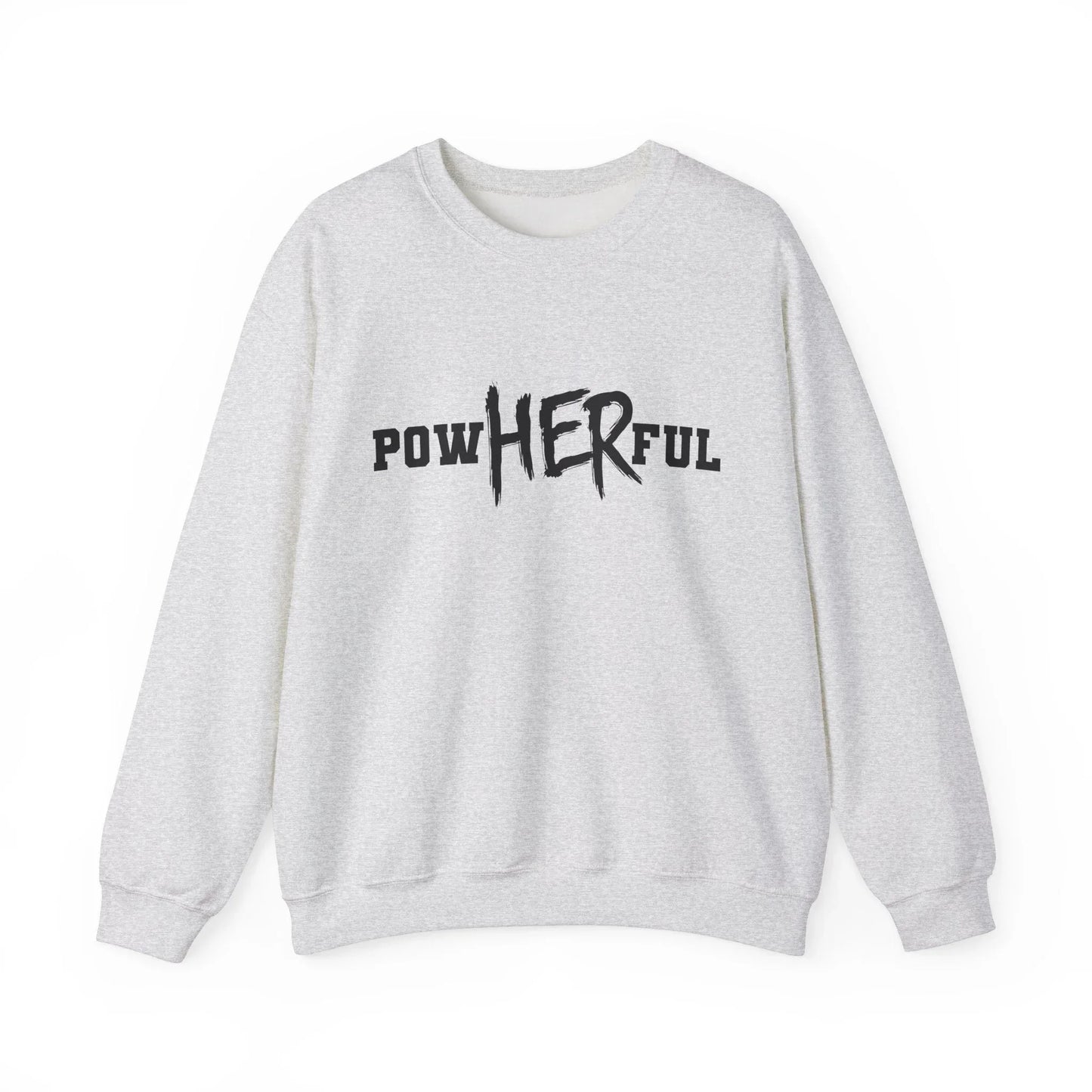 PowHERful Sweatshirt - Ash / S