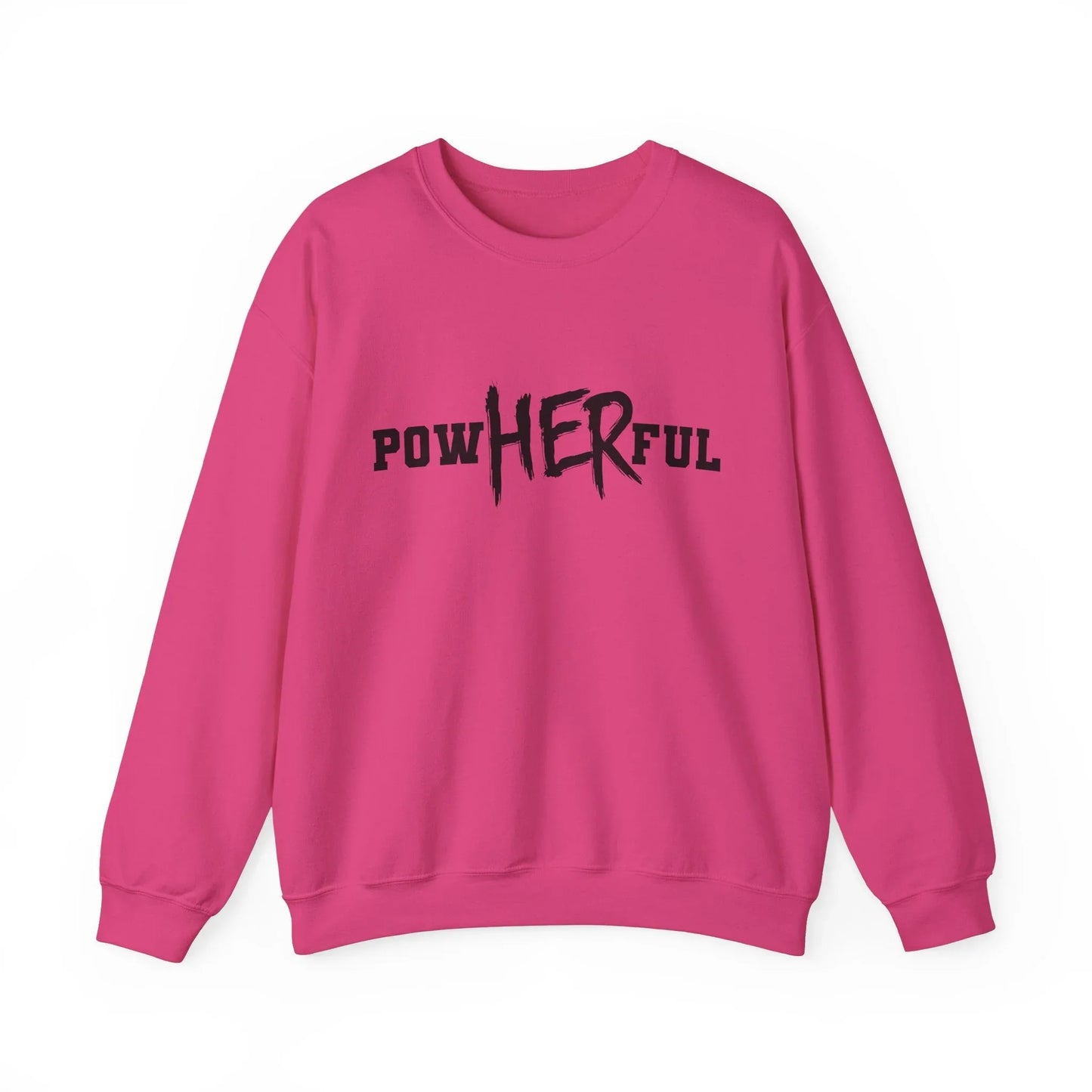 PowHERful Sweatshirt - Heliconia / S