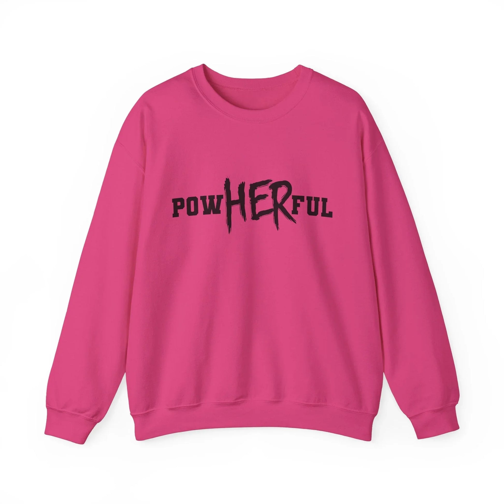 PowHERful Sweatshirt - Heliconia / S