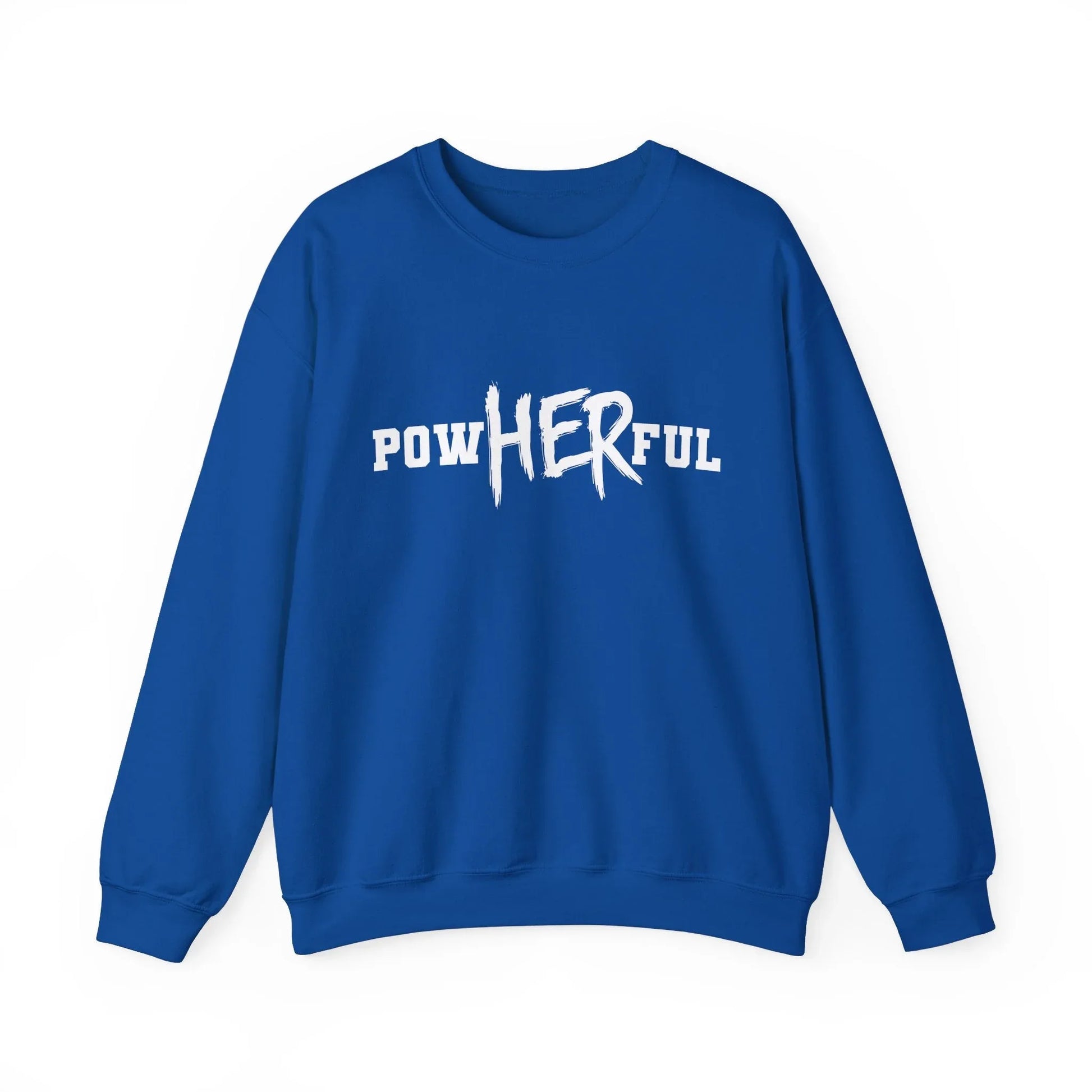 PowHERful Sweatshirt - Royal / S