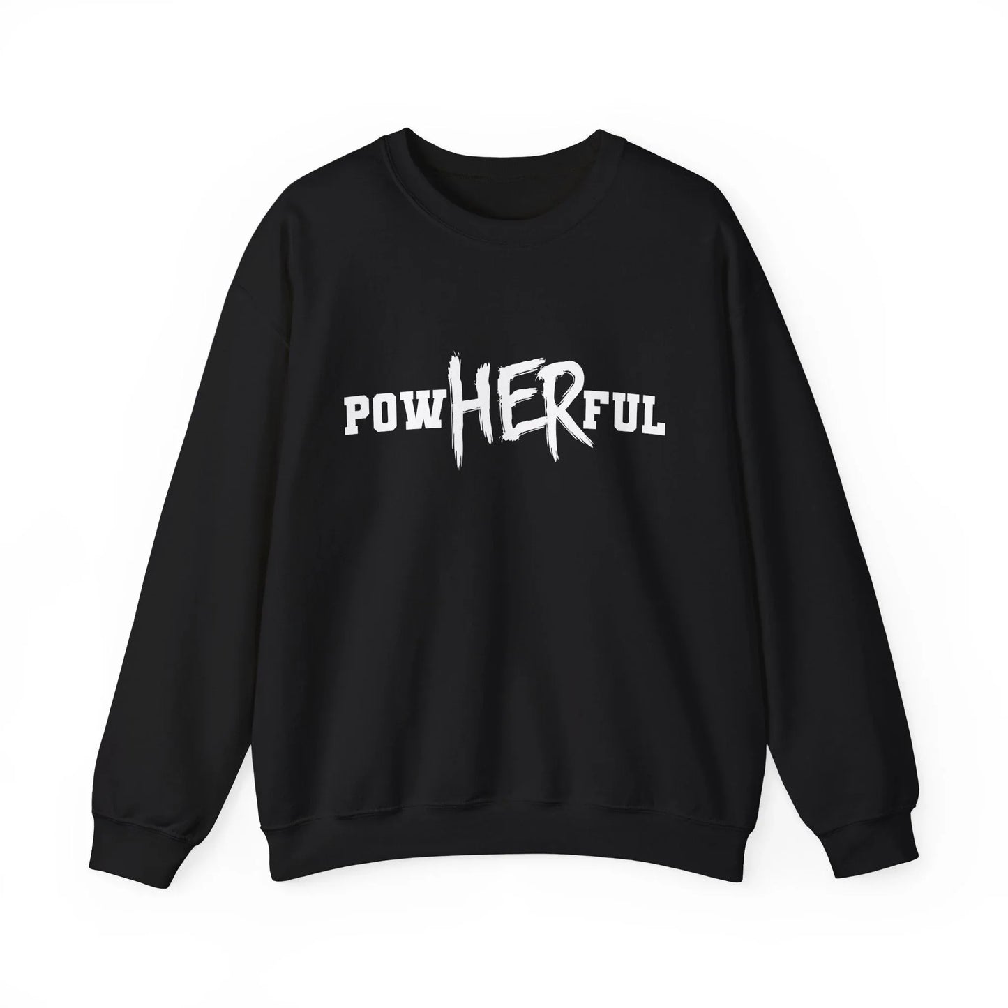 PowHERful Sweatshirt - Black / S