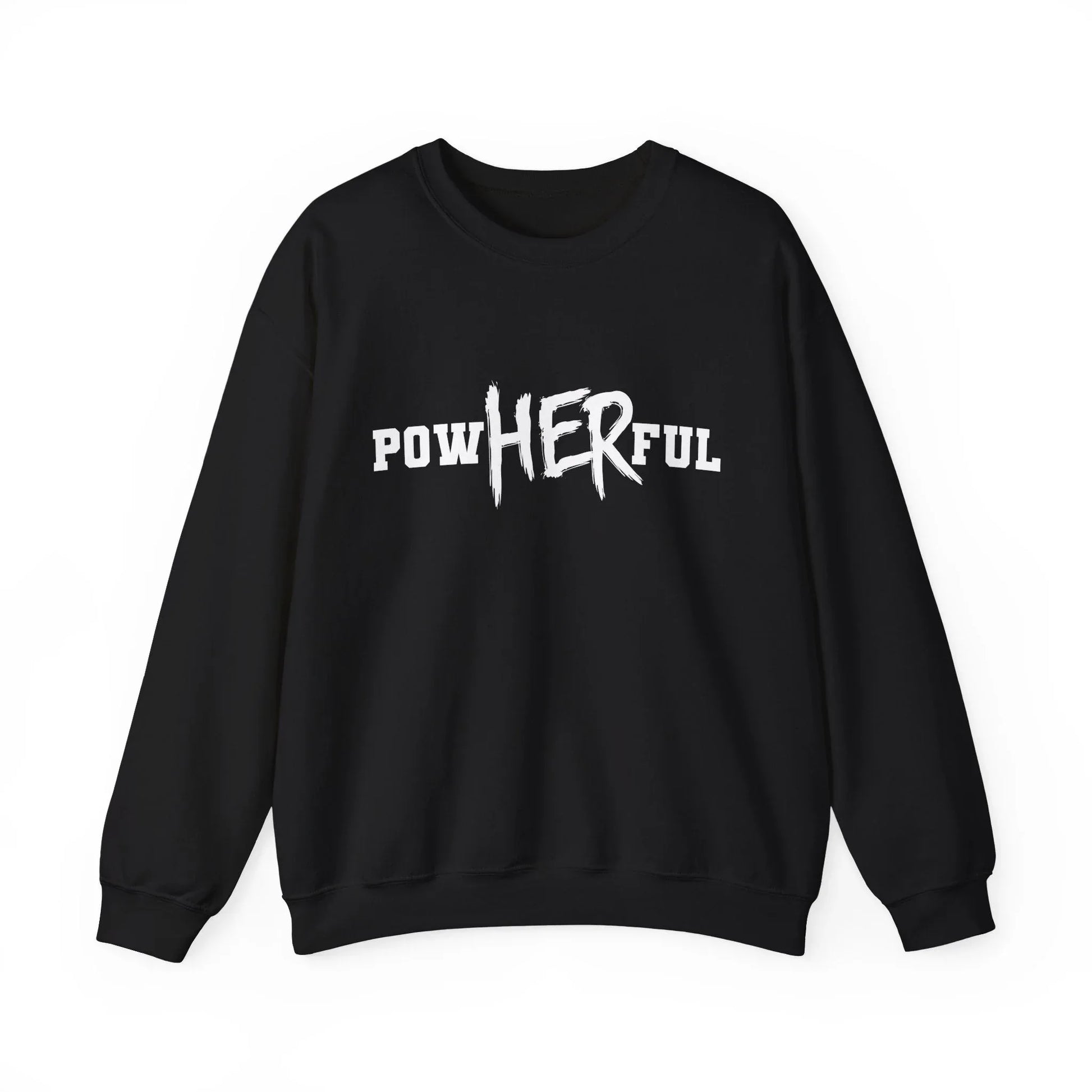 PowHERful Sweatshirt - Black / S