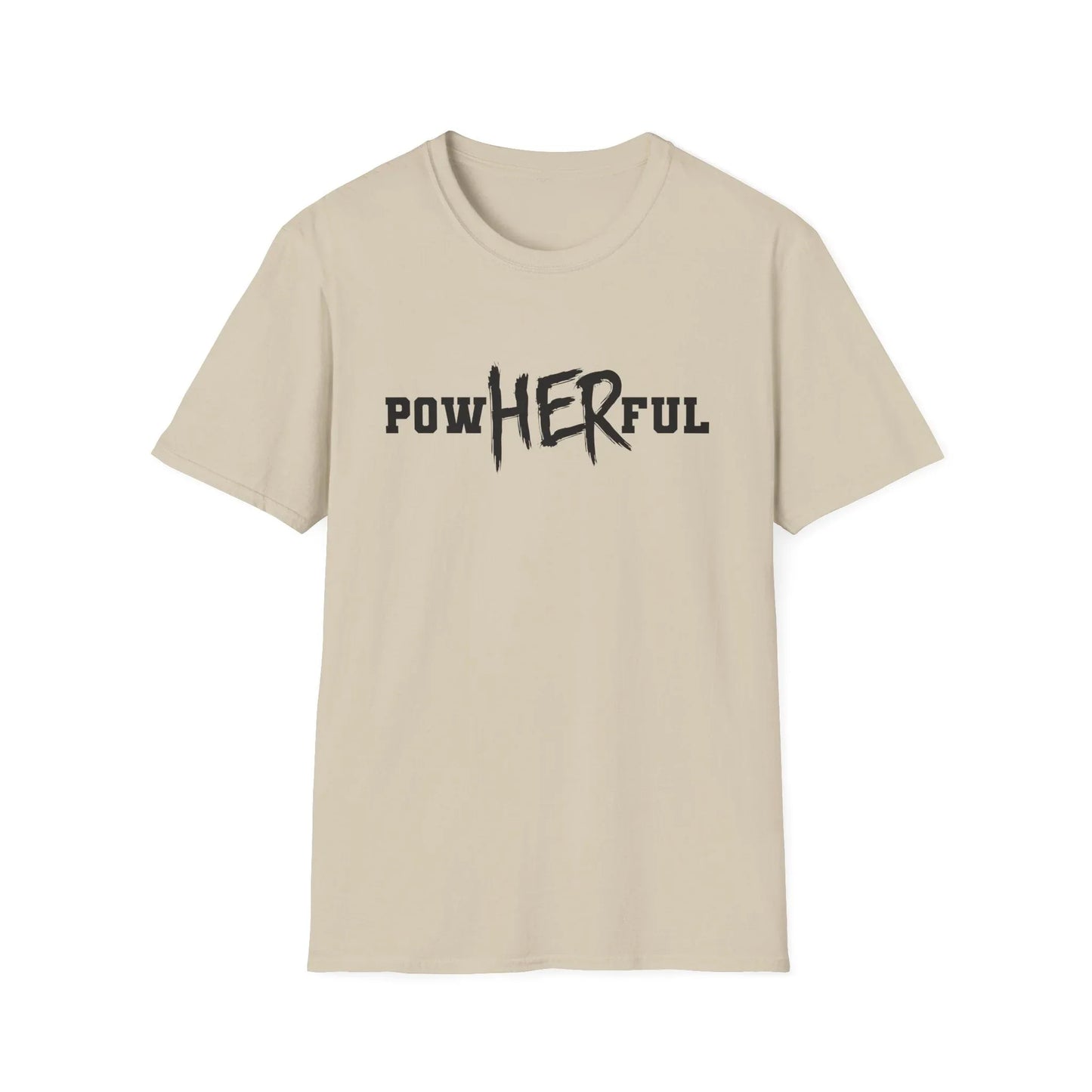 PowHERful T-Shirt - S / Sand