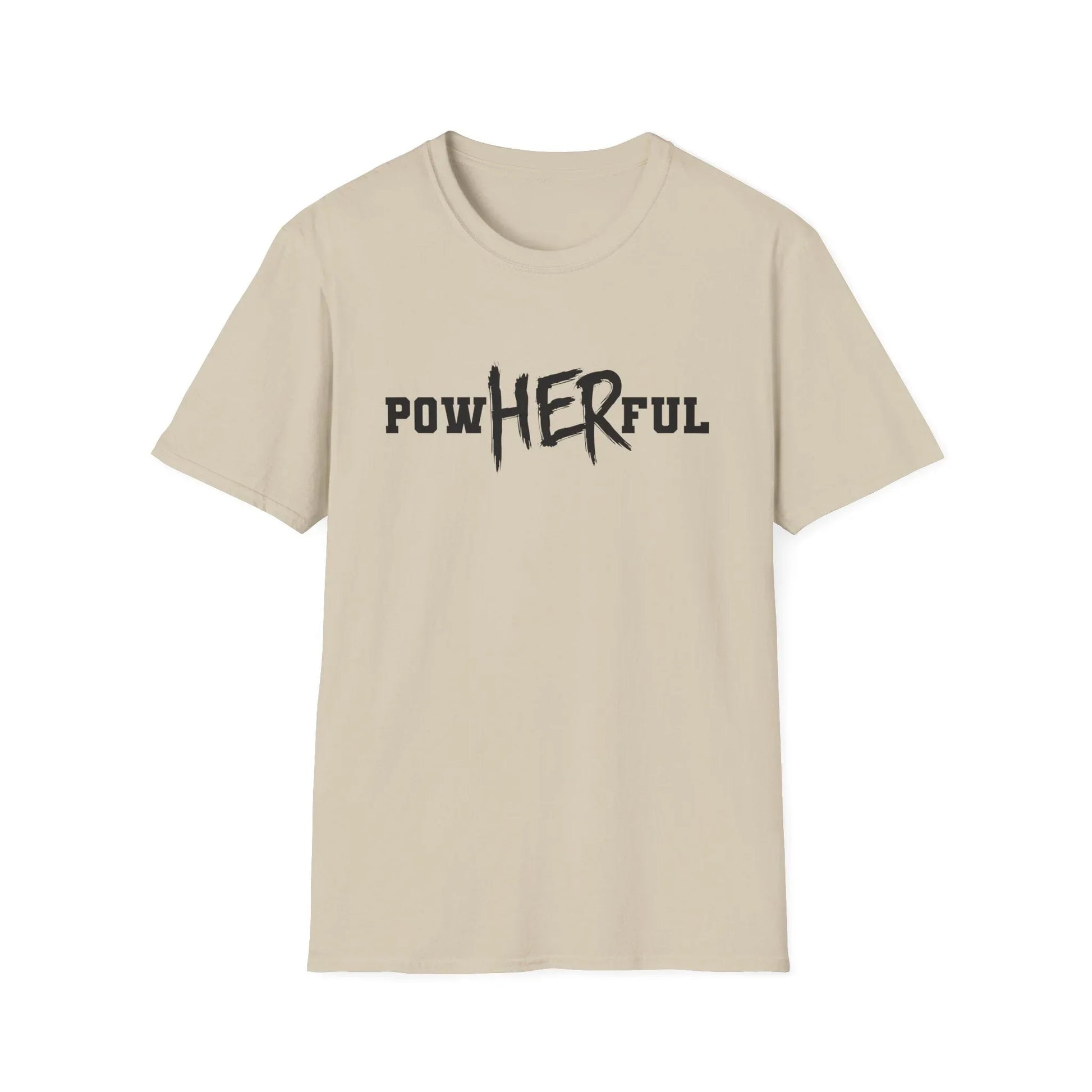 PowHERful T-Shirt - S / Sand
