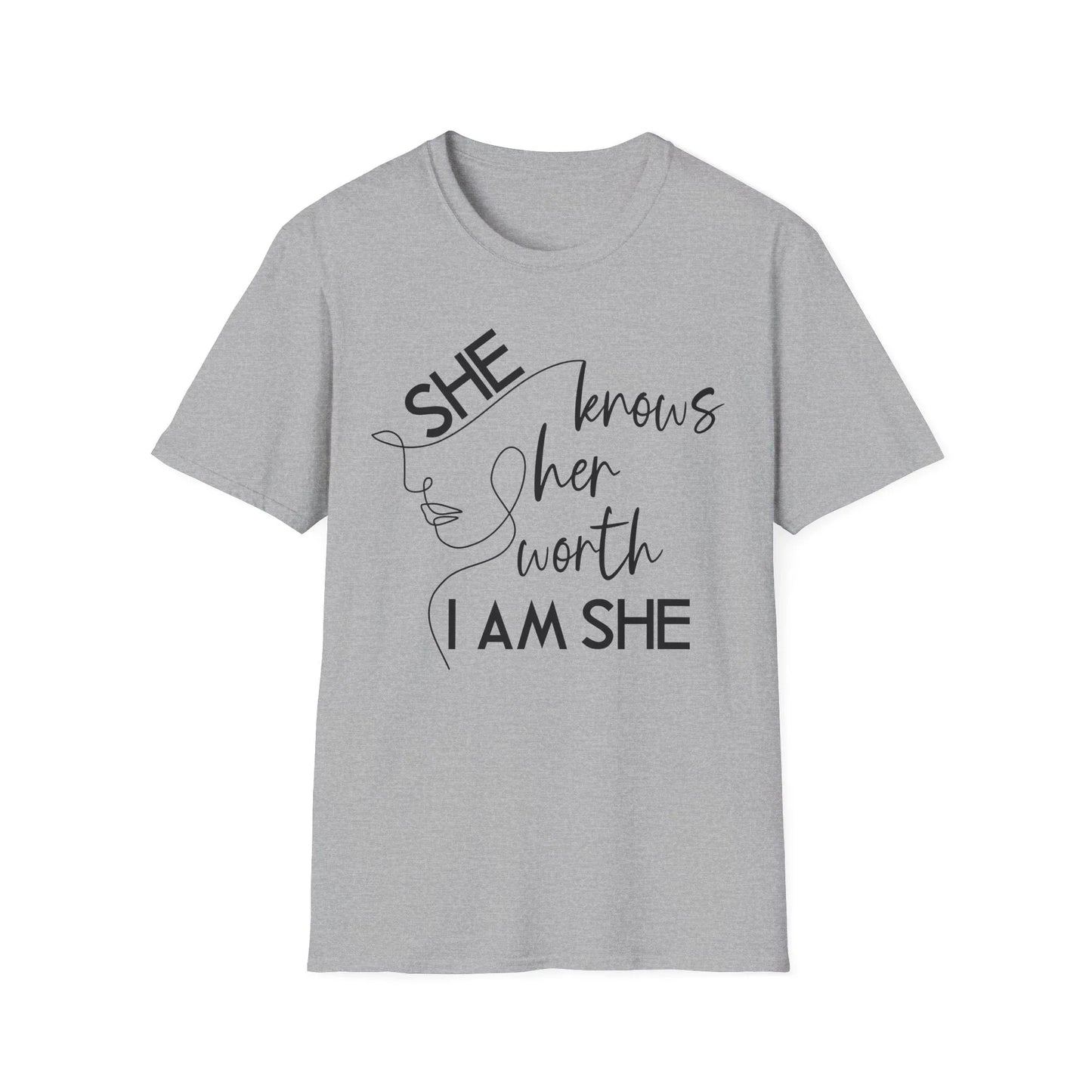 Priceless Confidence T-Shirt - XS / Sport Grey
