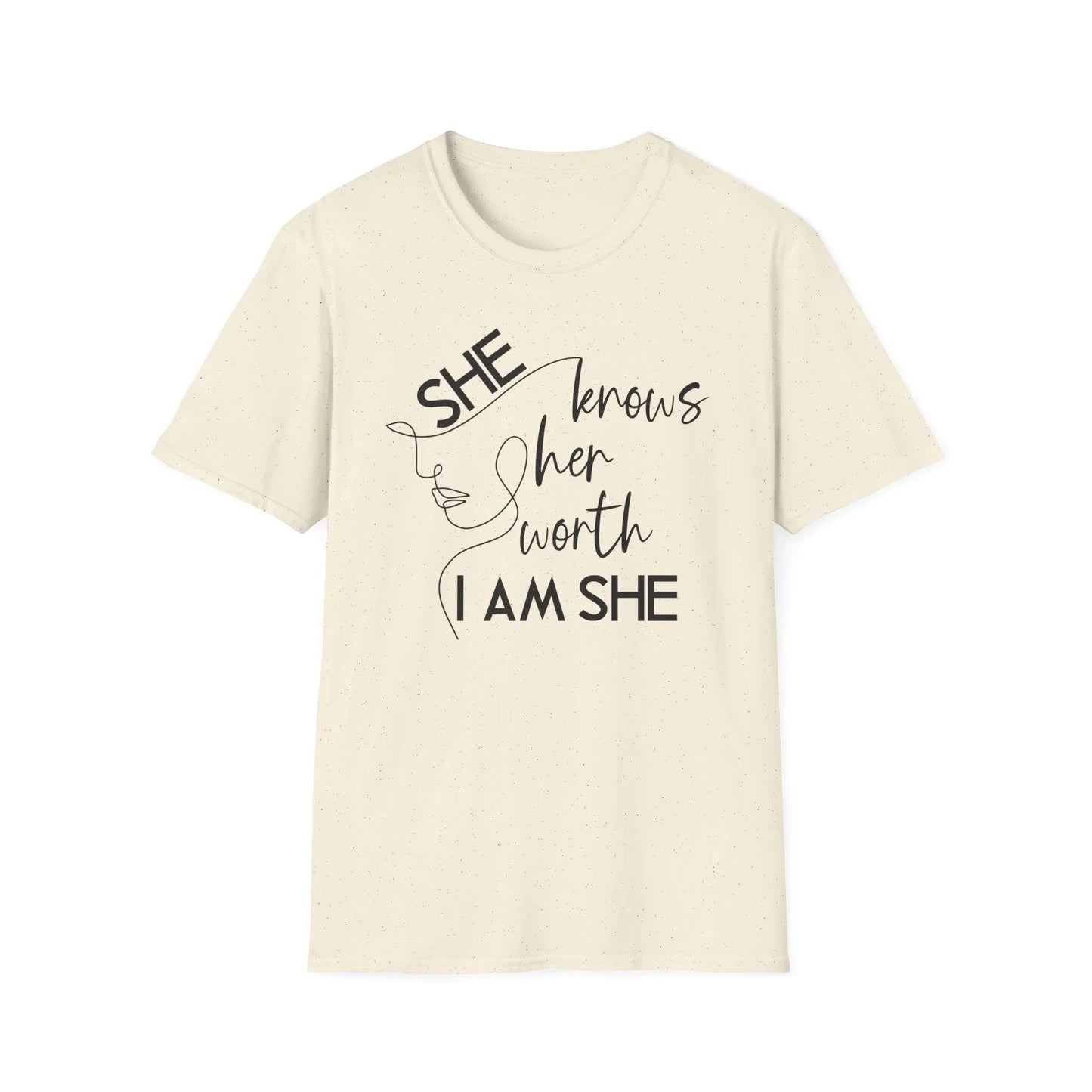 Priceless Confidence T-Shirt - S / Natural