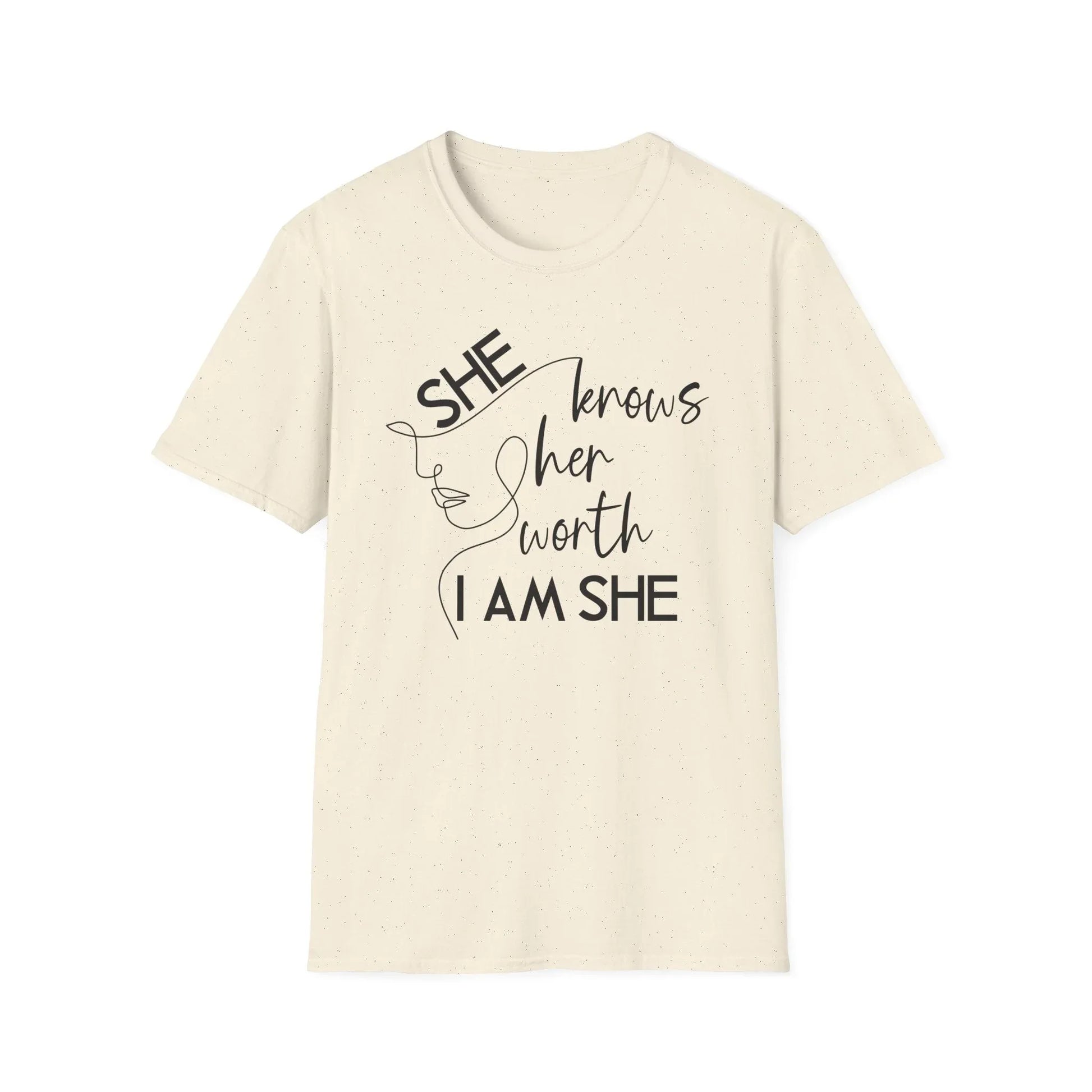 Priceless Confidence T-Shirt - S / Natural