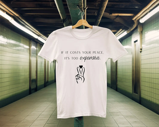 Priceless Peace | white | Unisex - T-Shirt