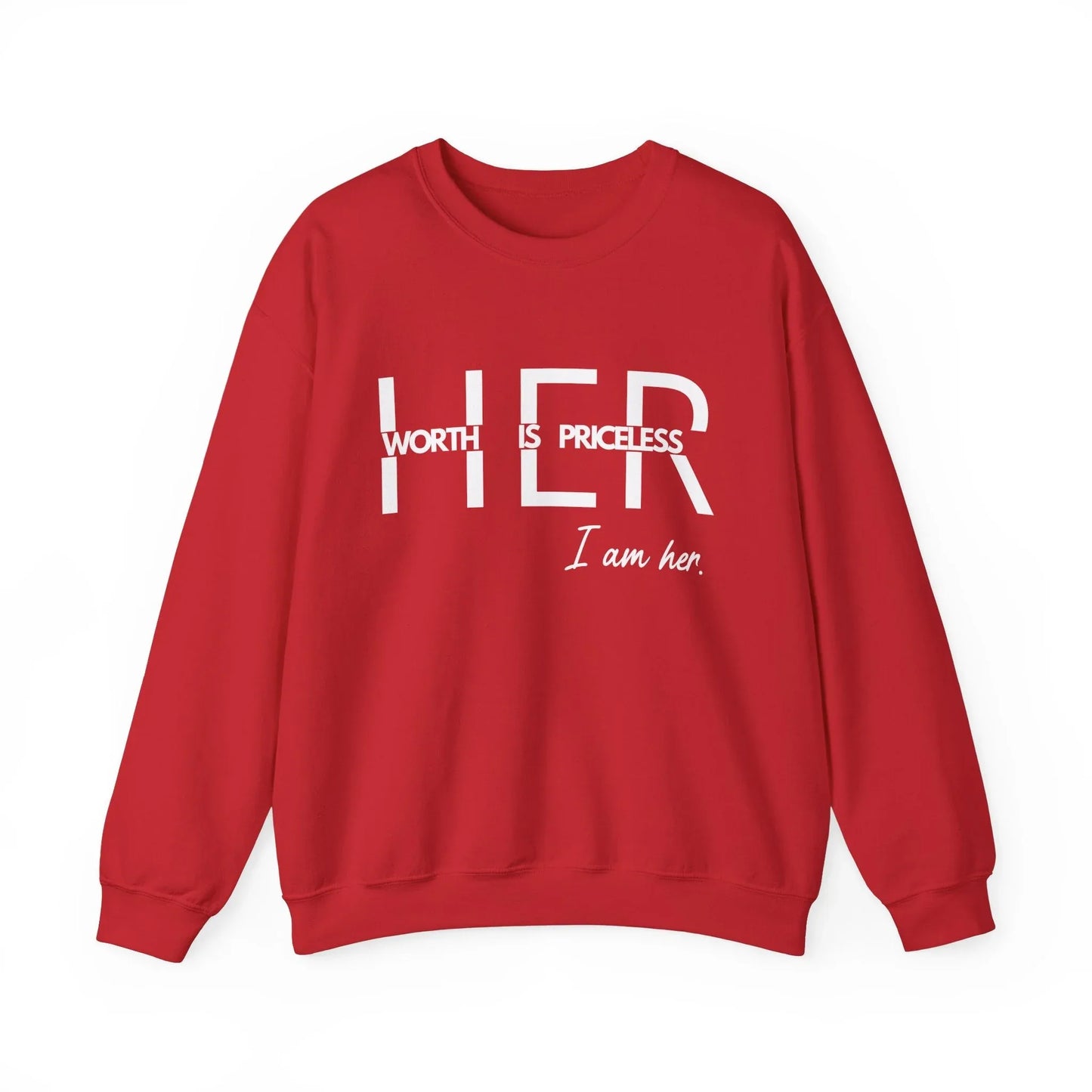 Priceless Queen Sweatshirt - Red / S