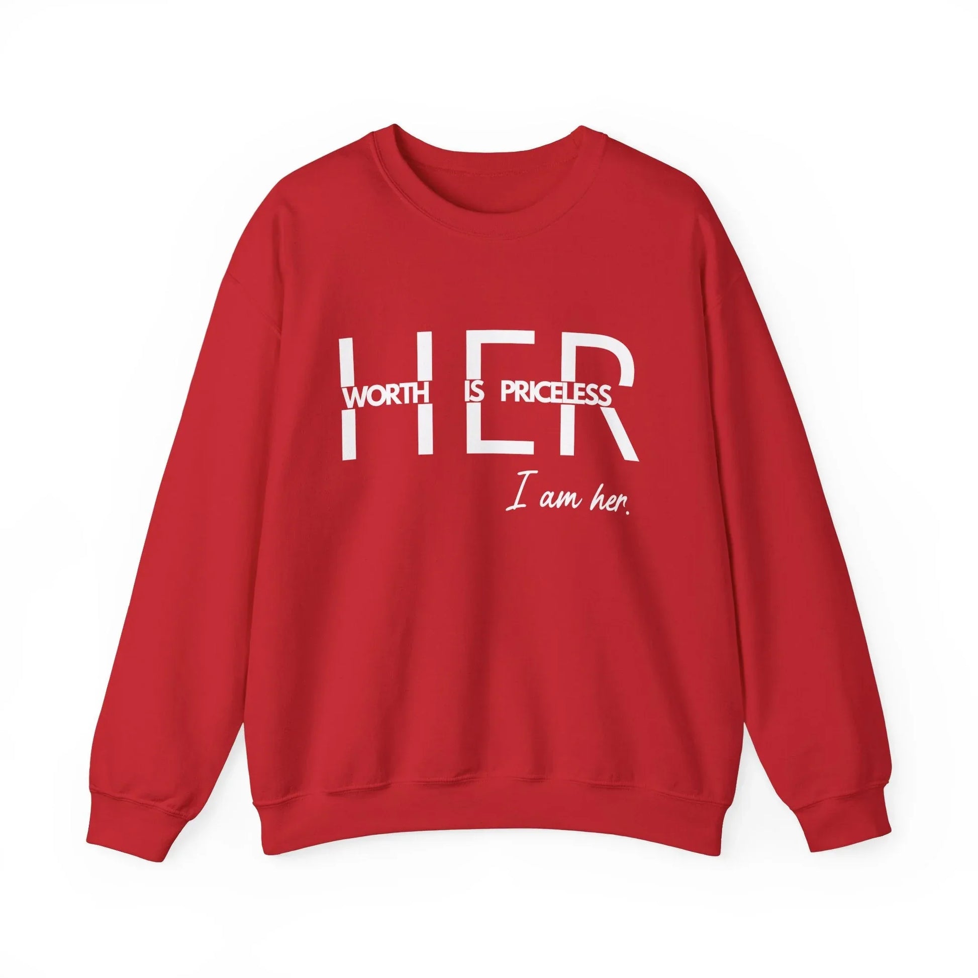 Priceless Queen Sweatshirt - Red / S
