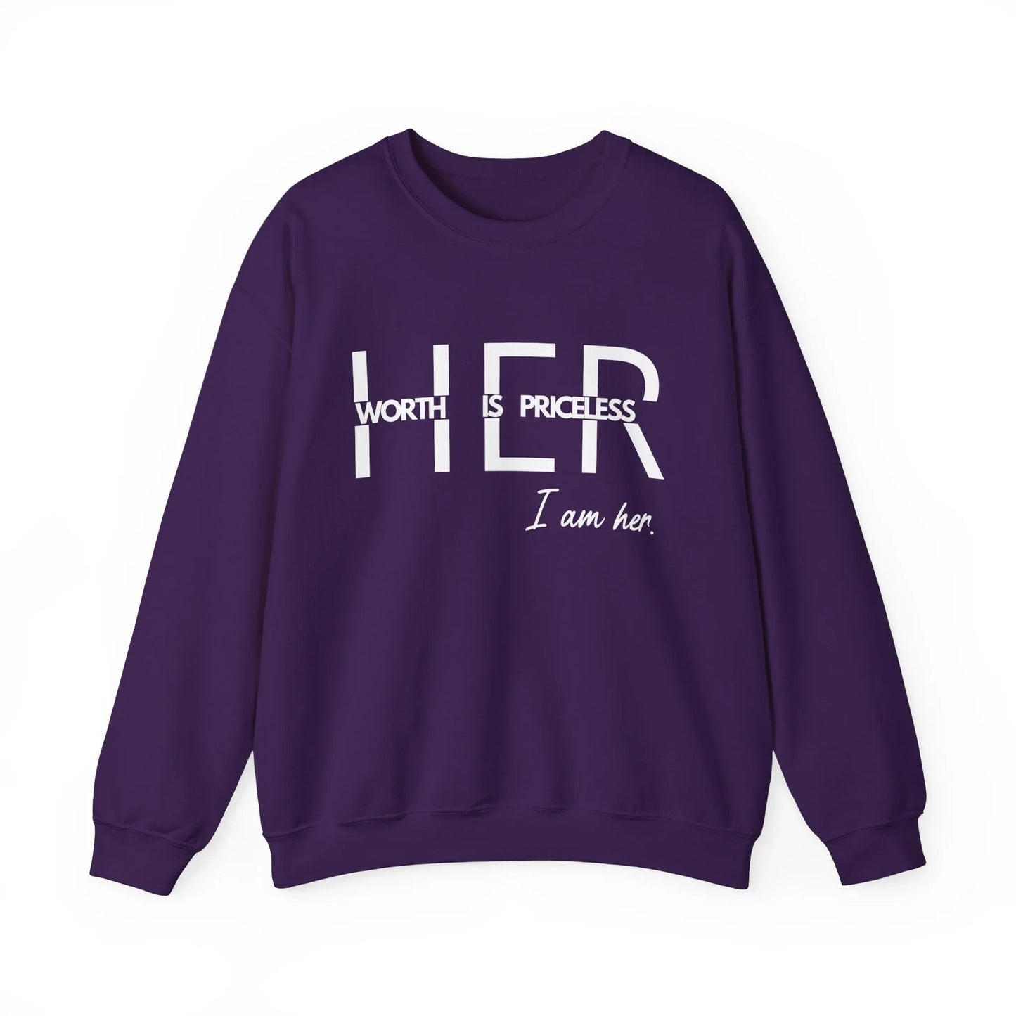 Priceless Queen Sweatshirt - Purple / S