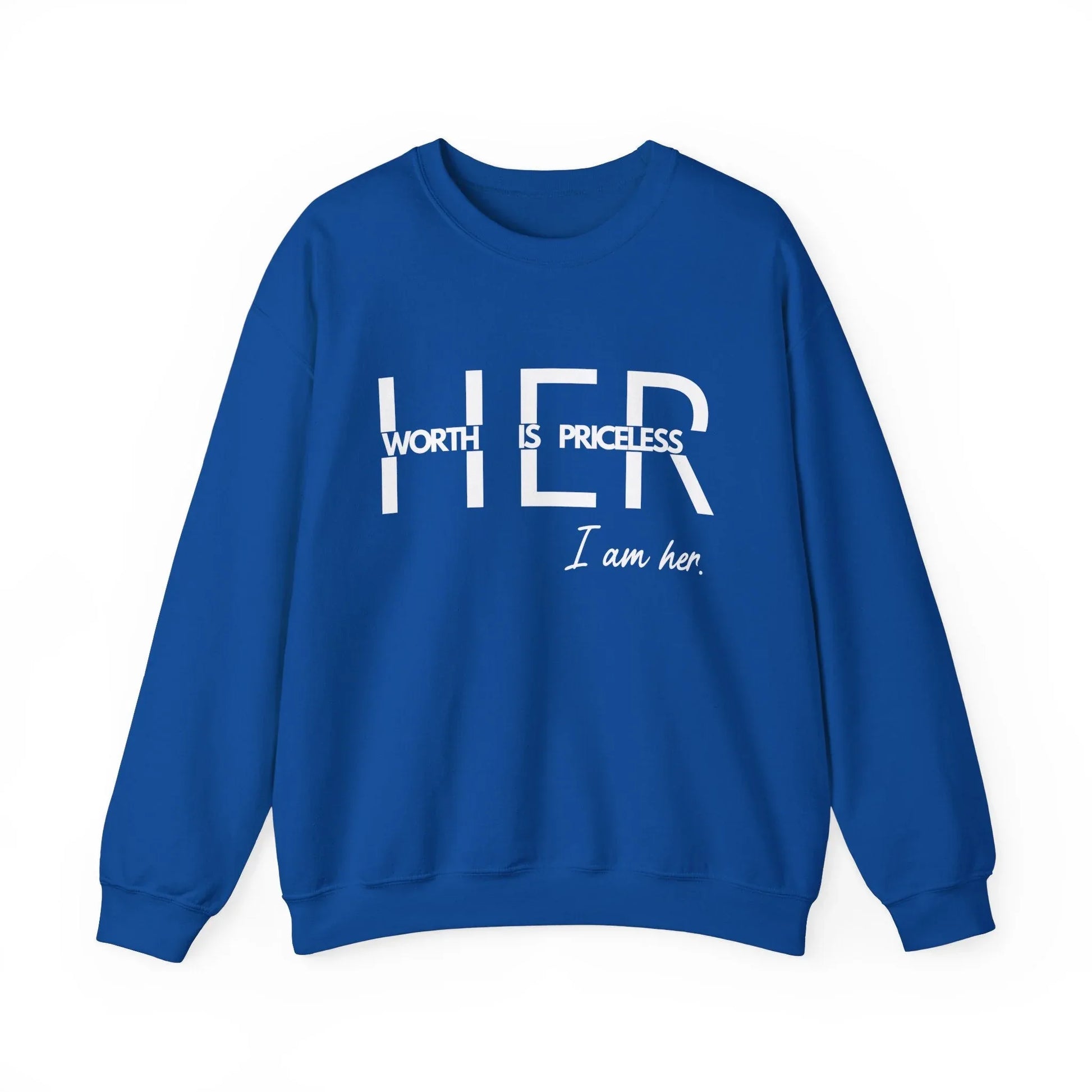 Priceless Queen Sweatshirt - Royal / S