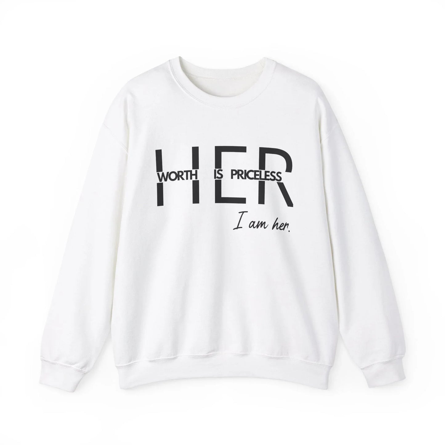 Priceless Queen Sweatshirt - White / S