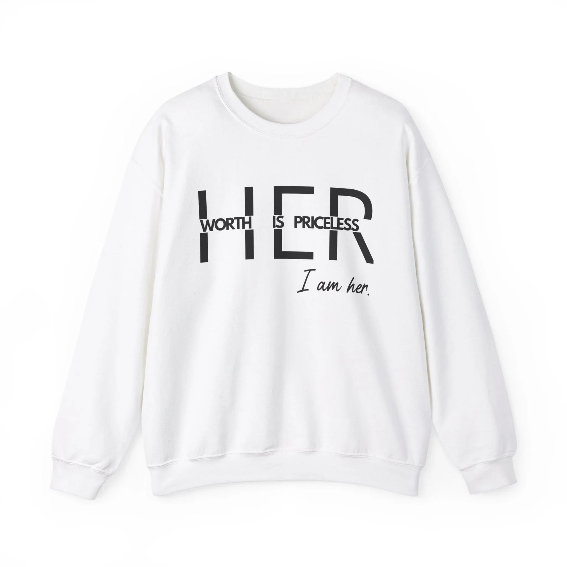 Priceless Queen Sweatshirt - White / S