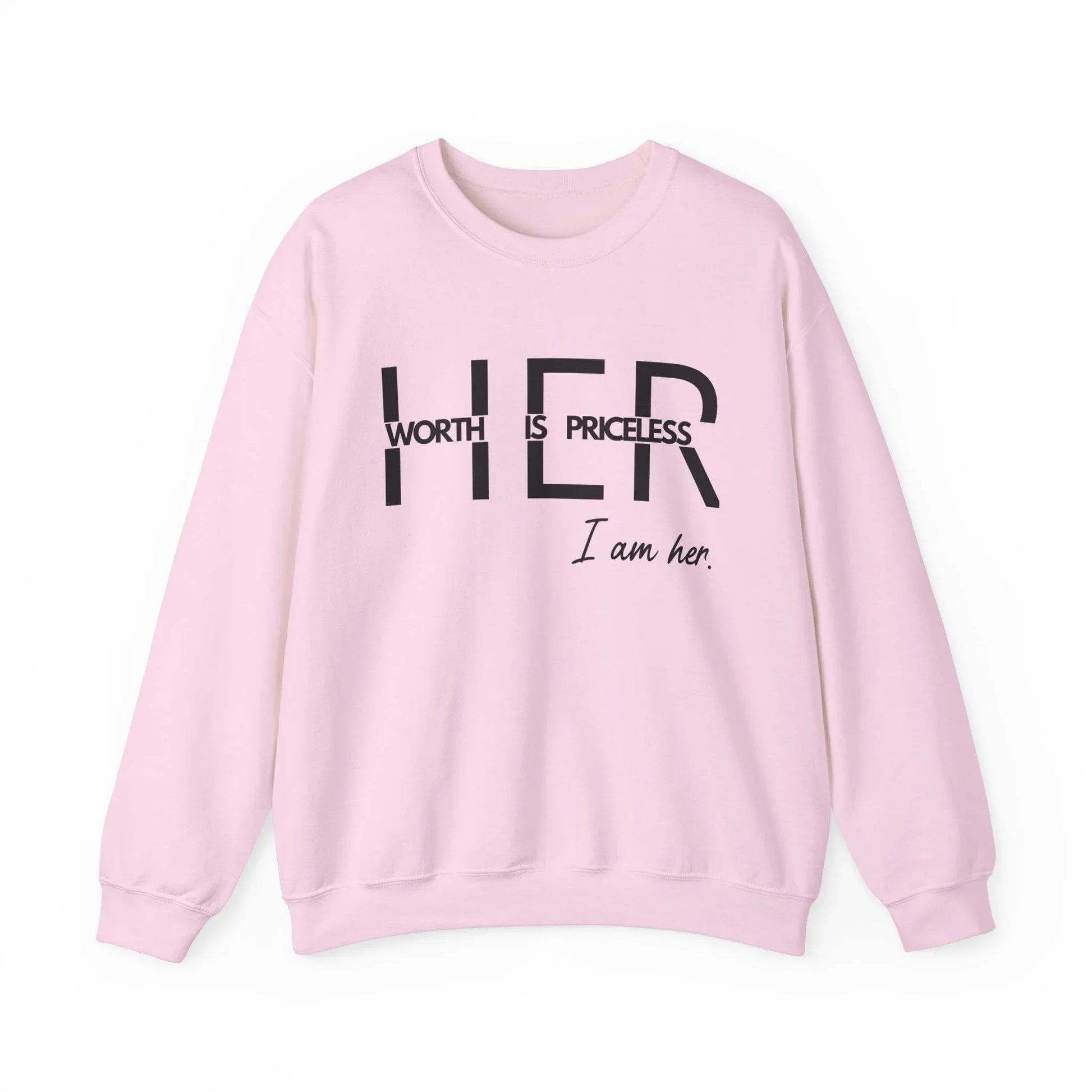 Priceless Queen Sweatshirt - Light Pink / S