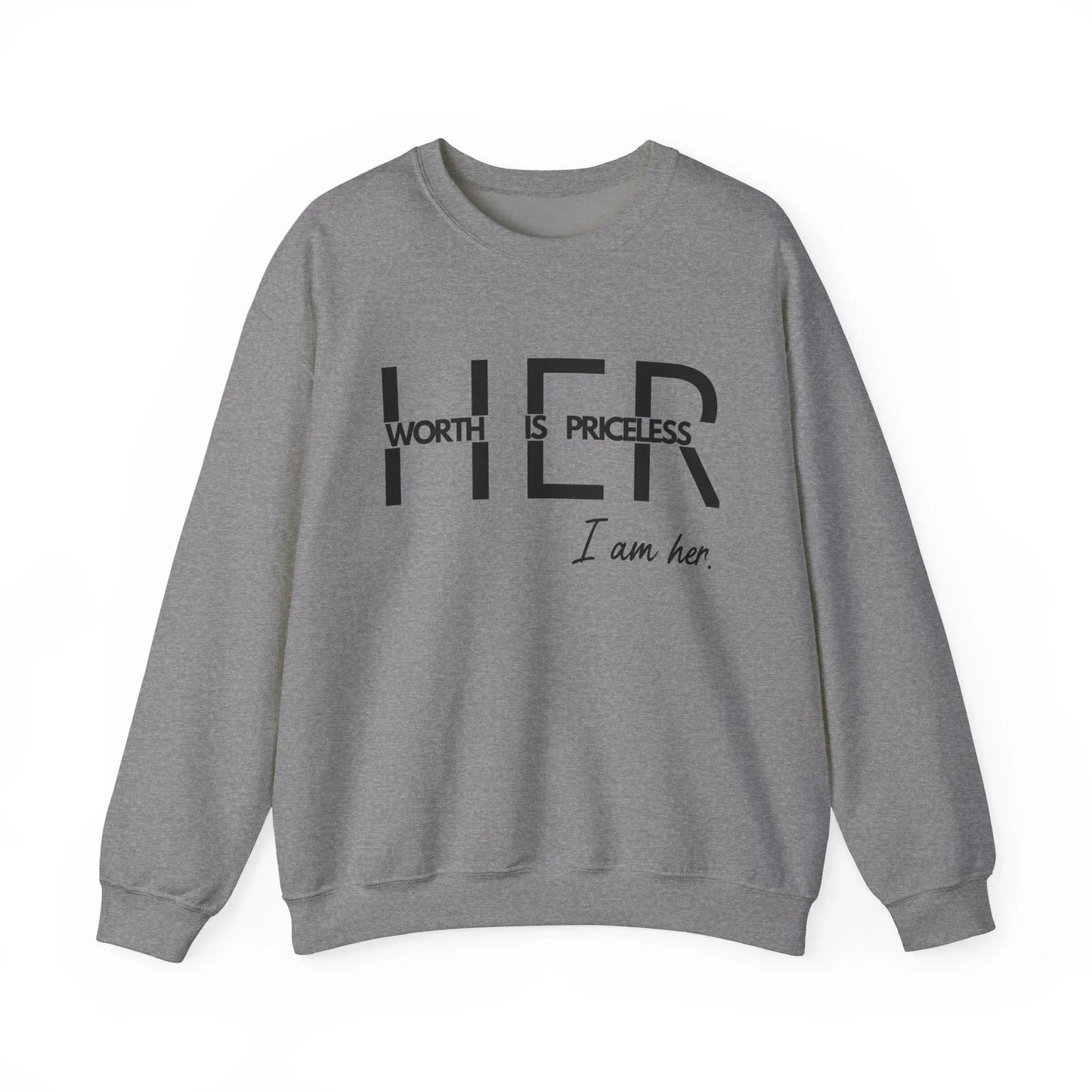 Priceless Queen Sweatshirt - Graphite Heather / S