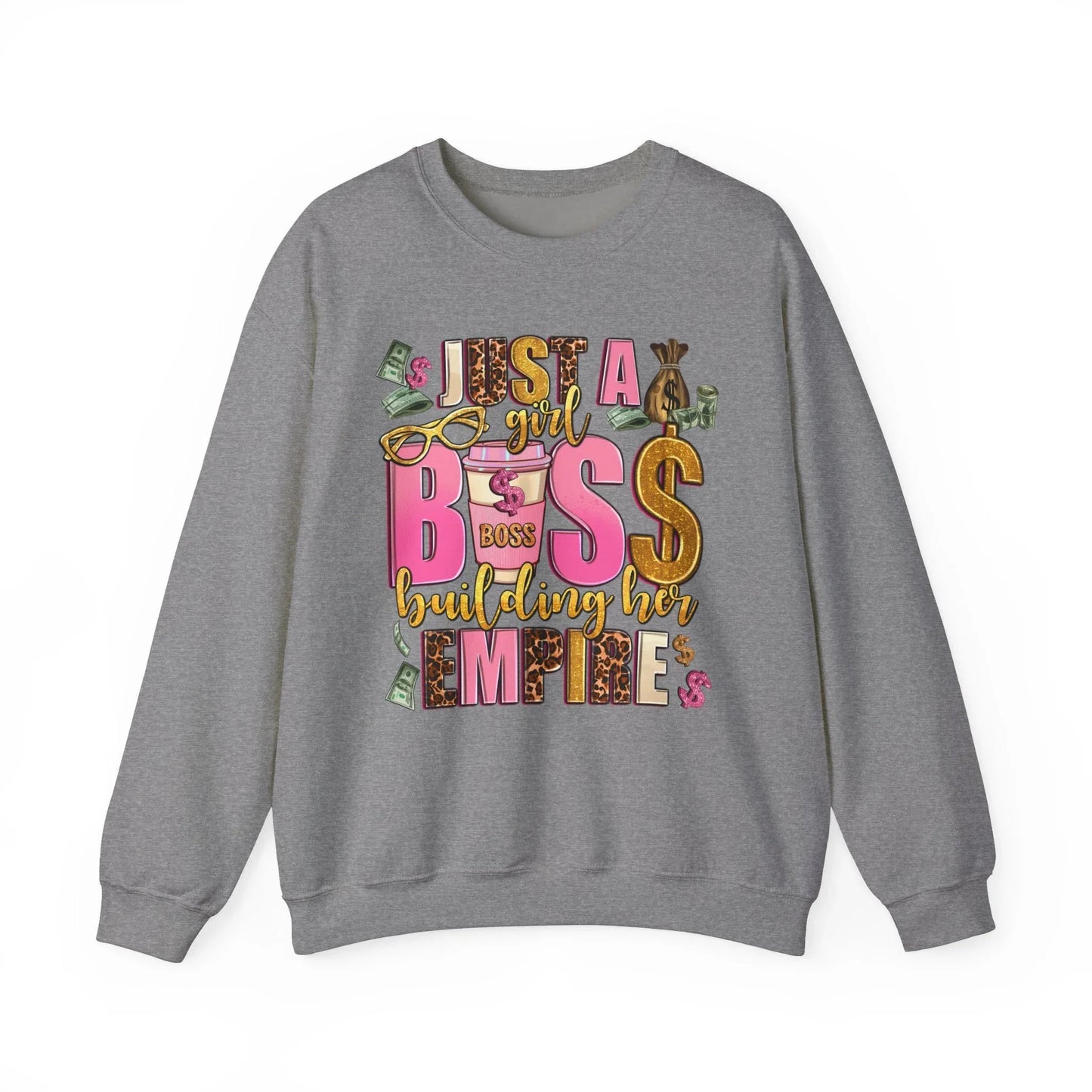 Queen of the Empire Sweatshirt - Graphite Heather / S