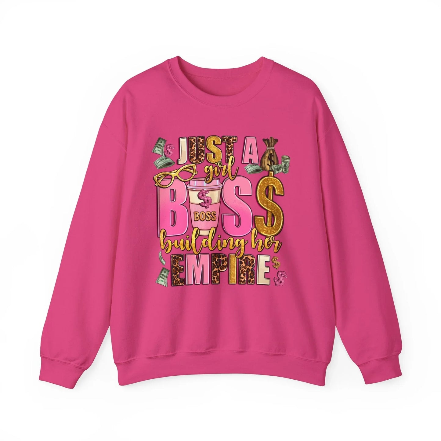 Queen of the Empire Sweatshirt - Heliconia / S