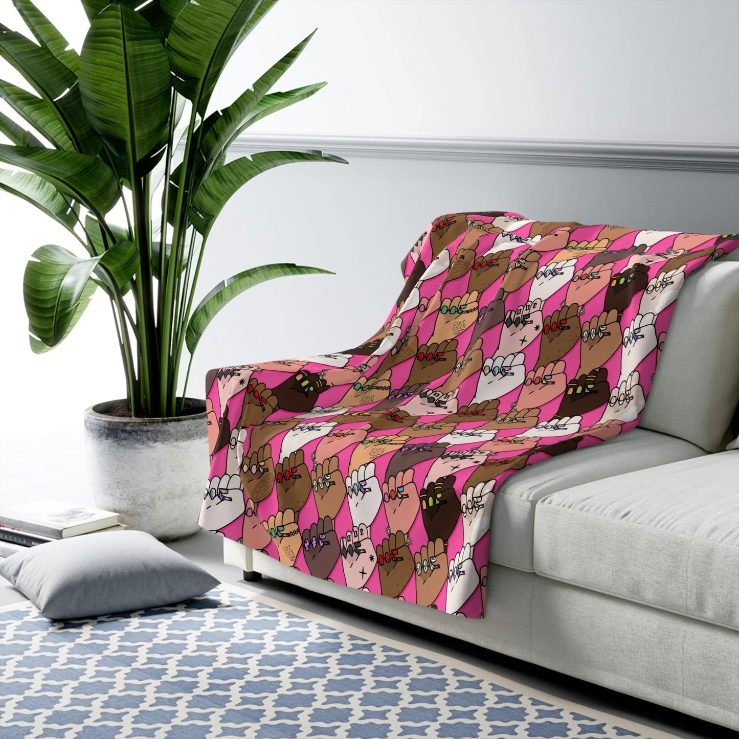 Raising Our Voices Blanket - 50’’ × 60’’ - Home Decor
