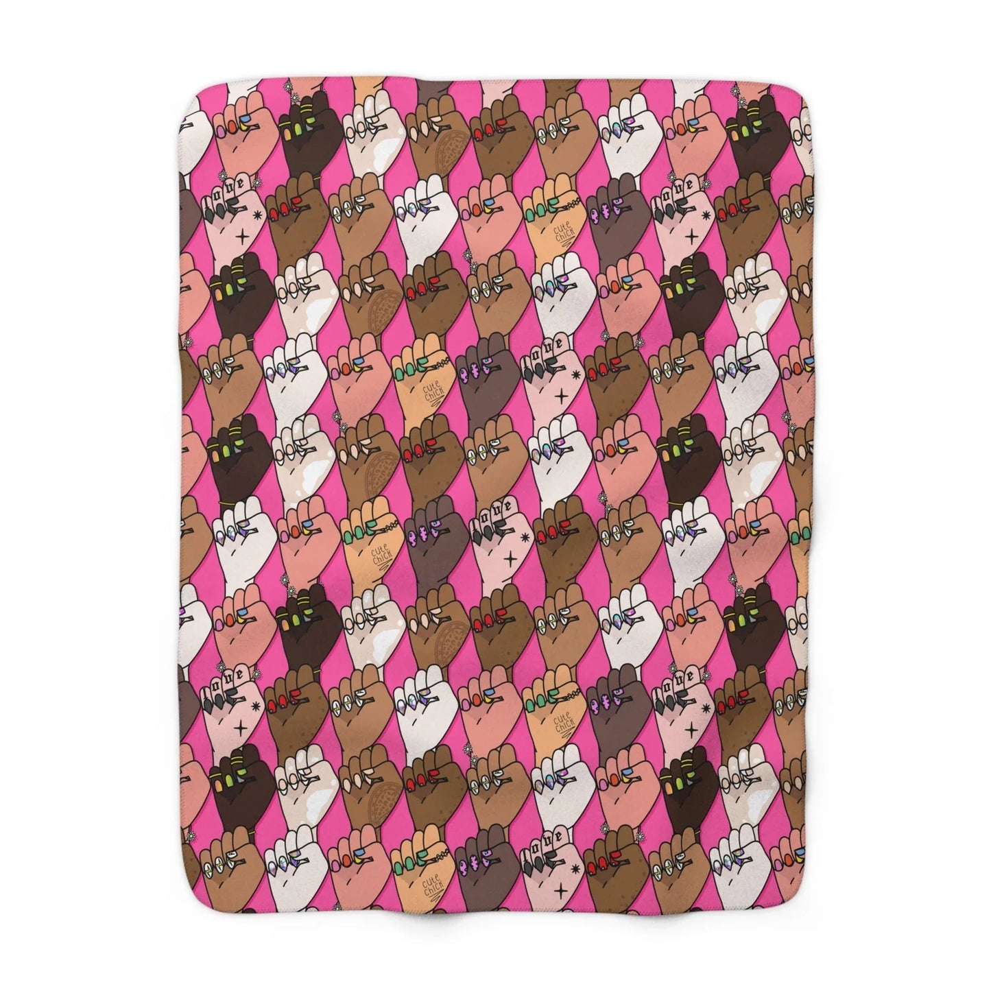 Raising Our Voices Blanket - 50’’ × 60’’ - Home Decor