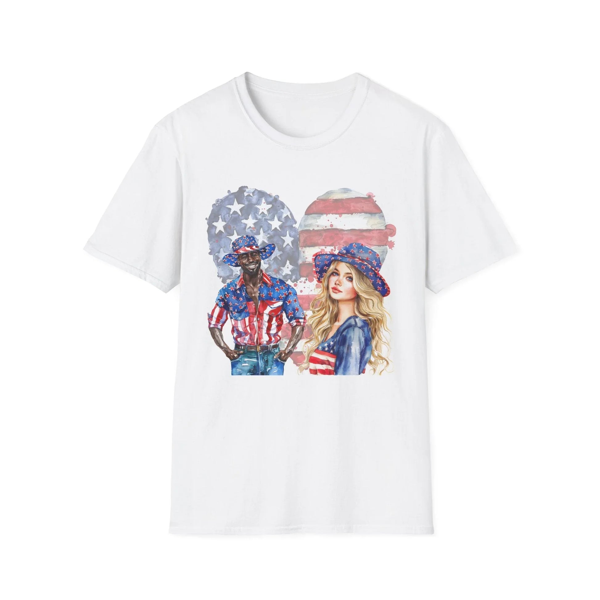 Red White & Love T-Shirt | Unisex - XS