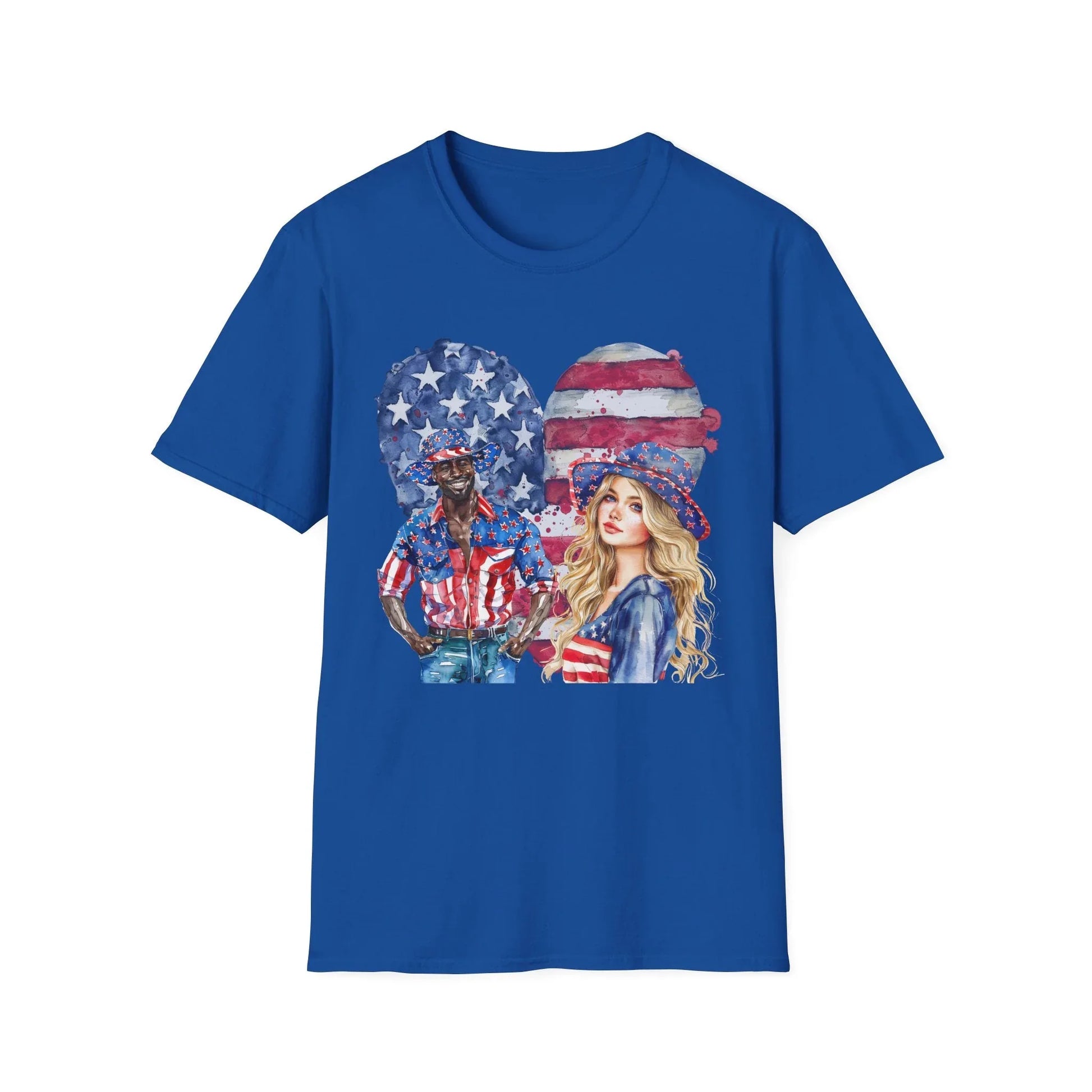 Red White & Love T-Shirt | Unisex - XS / Royal