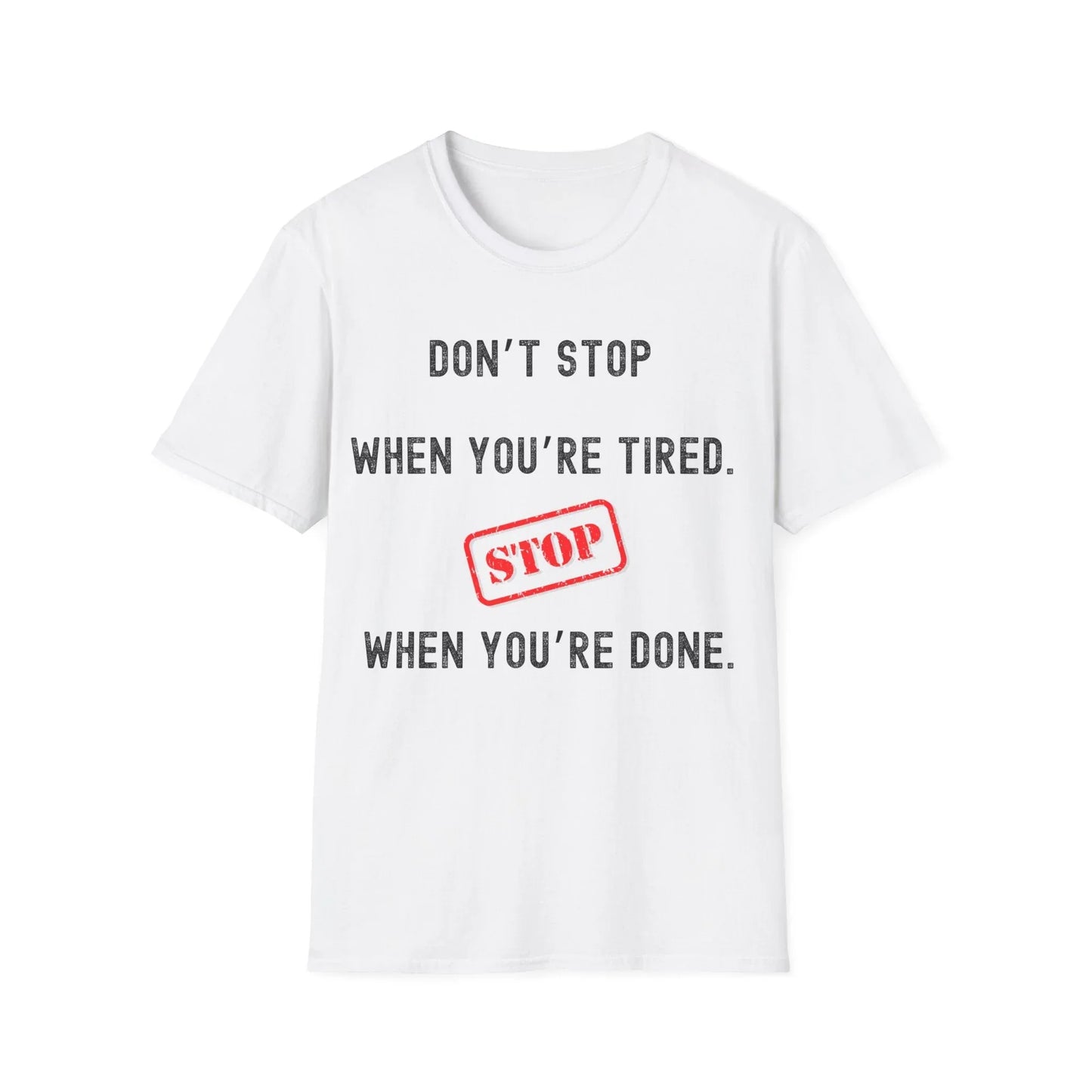Relentless Drive | white | Unisex - White / S - T-Shirt