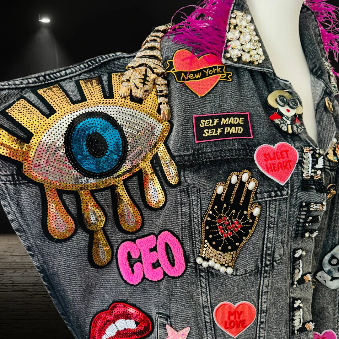 RELLE’s CEO Style - Handcrafted Unique Custom Vest