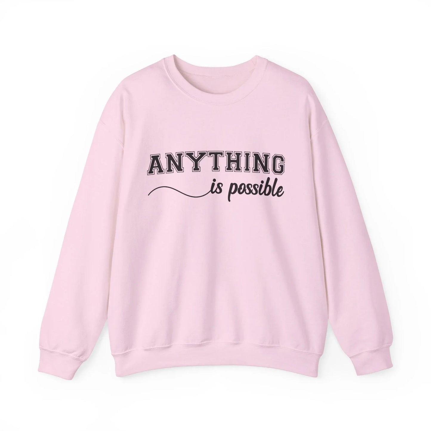 Rise Above Limits Sweatshirt - Light Pink / S