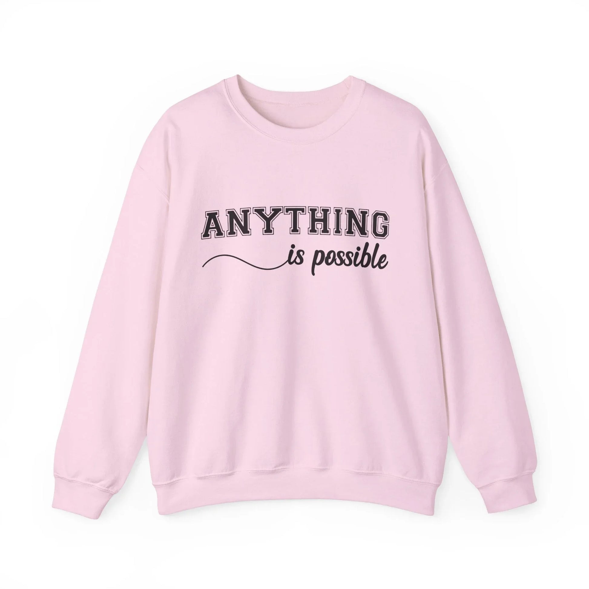 Rise Above Limits Sweatshirt - Light Pink / S