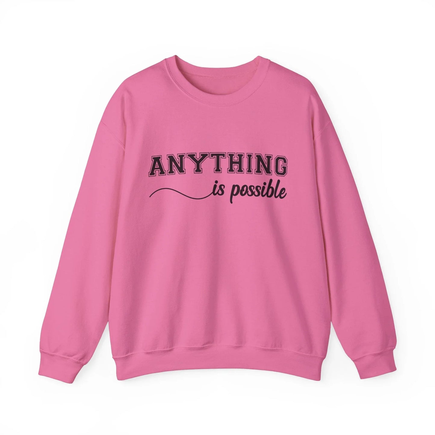 Rise Above Limits Sweatshirt - Safety Pink / S