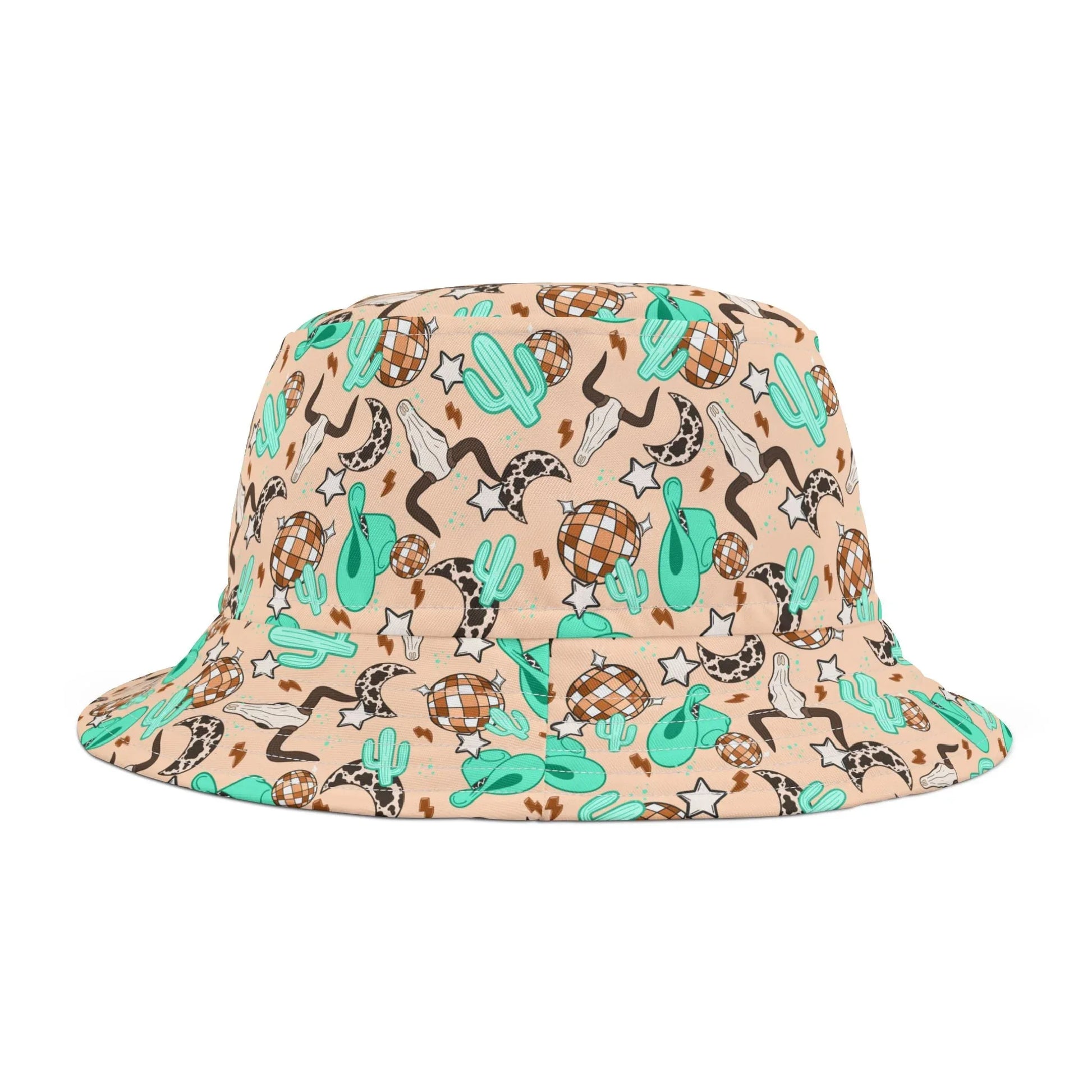 Rodeo Rave Custom Bucket Hat - Small / White stitching - Hats
