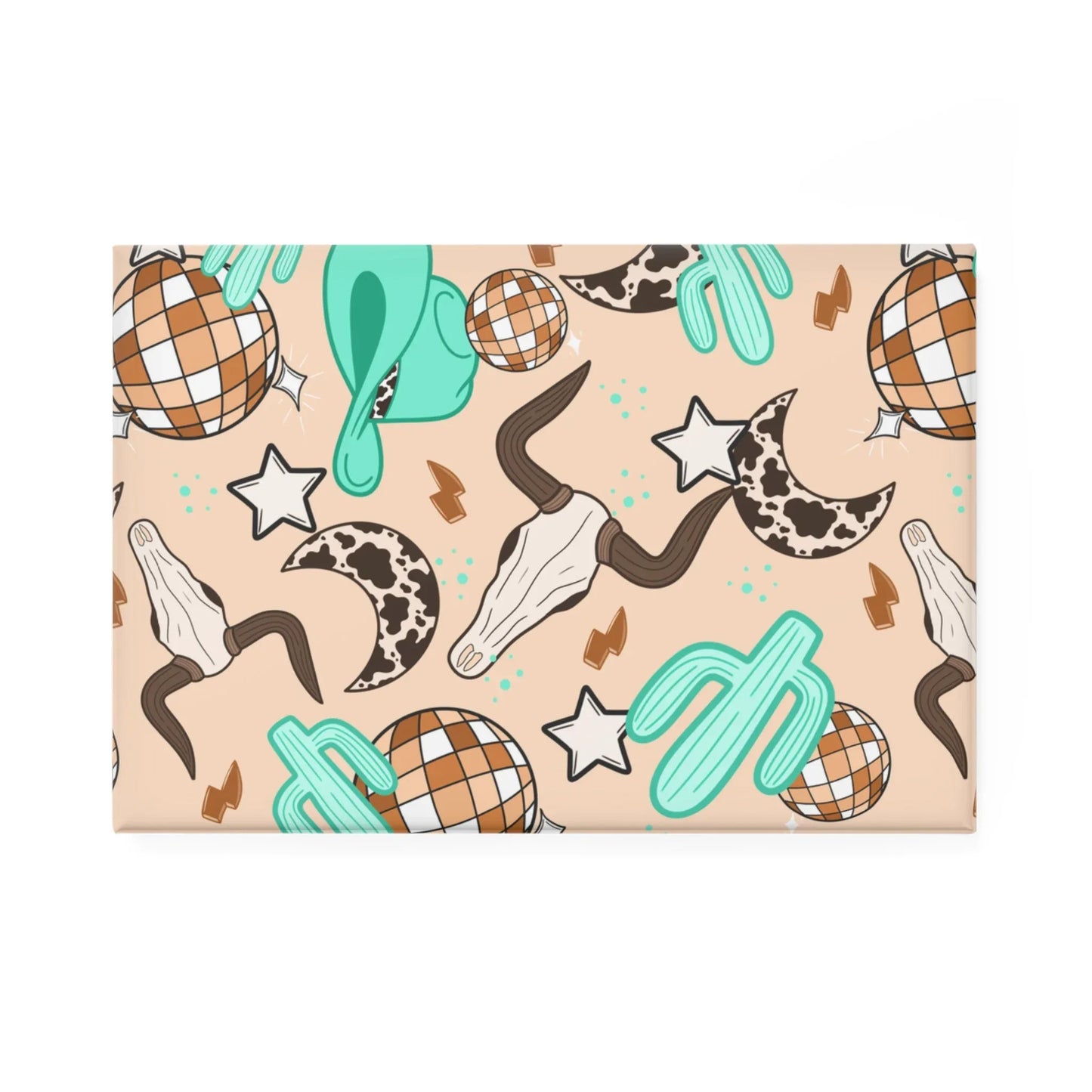 Rodeo Rave Magnet - 1 pc / 2’’ x 3’’ / Rectangle - Home Decor