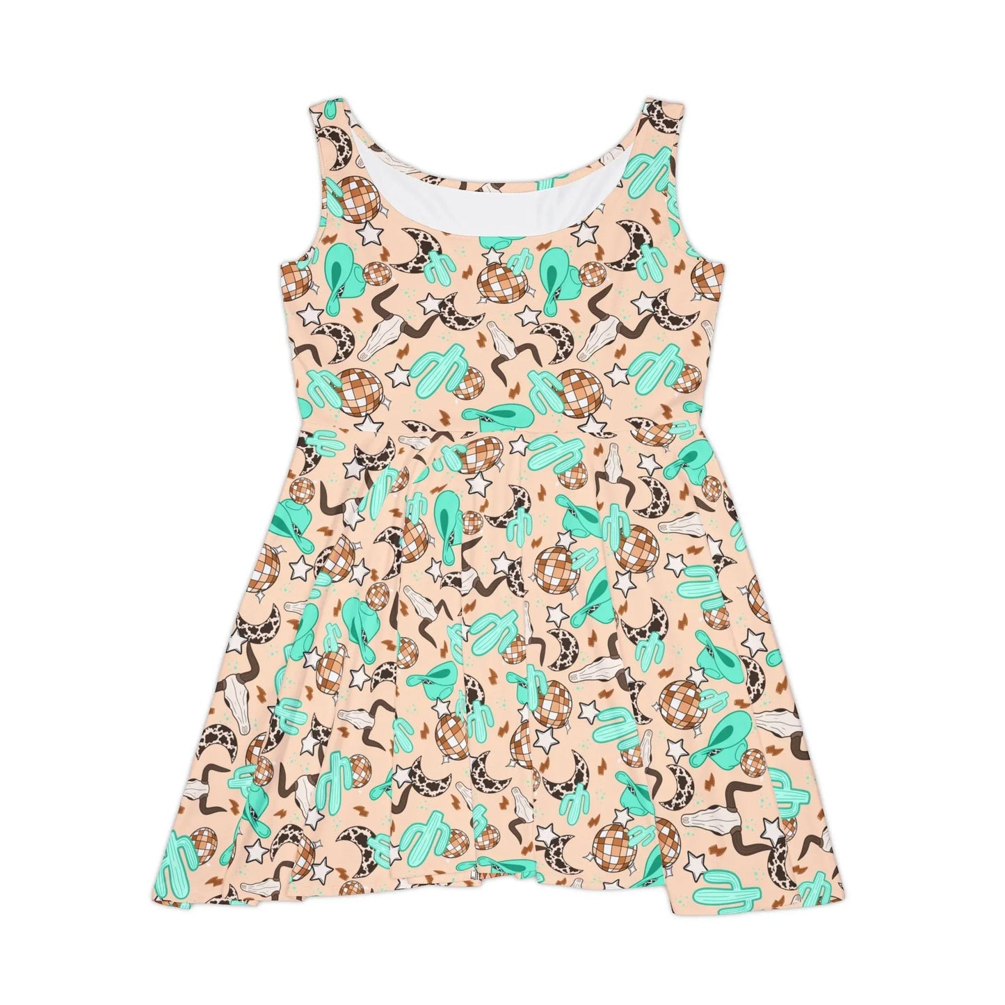 Rodeo Rave Skater Dress - XS - All Over Prints