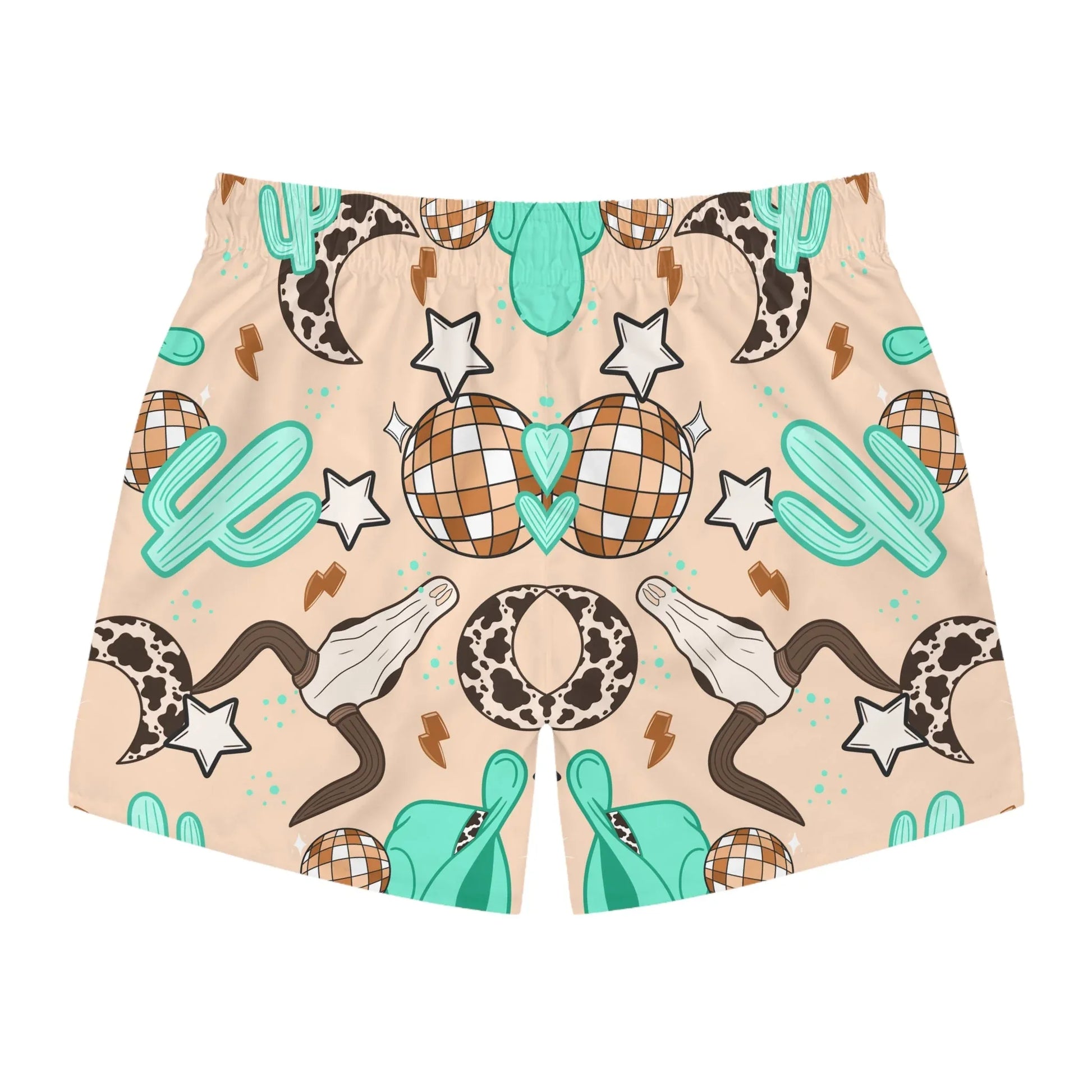 Rodeo Rave Swim Trunks - All Over Prints