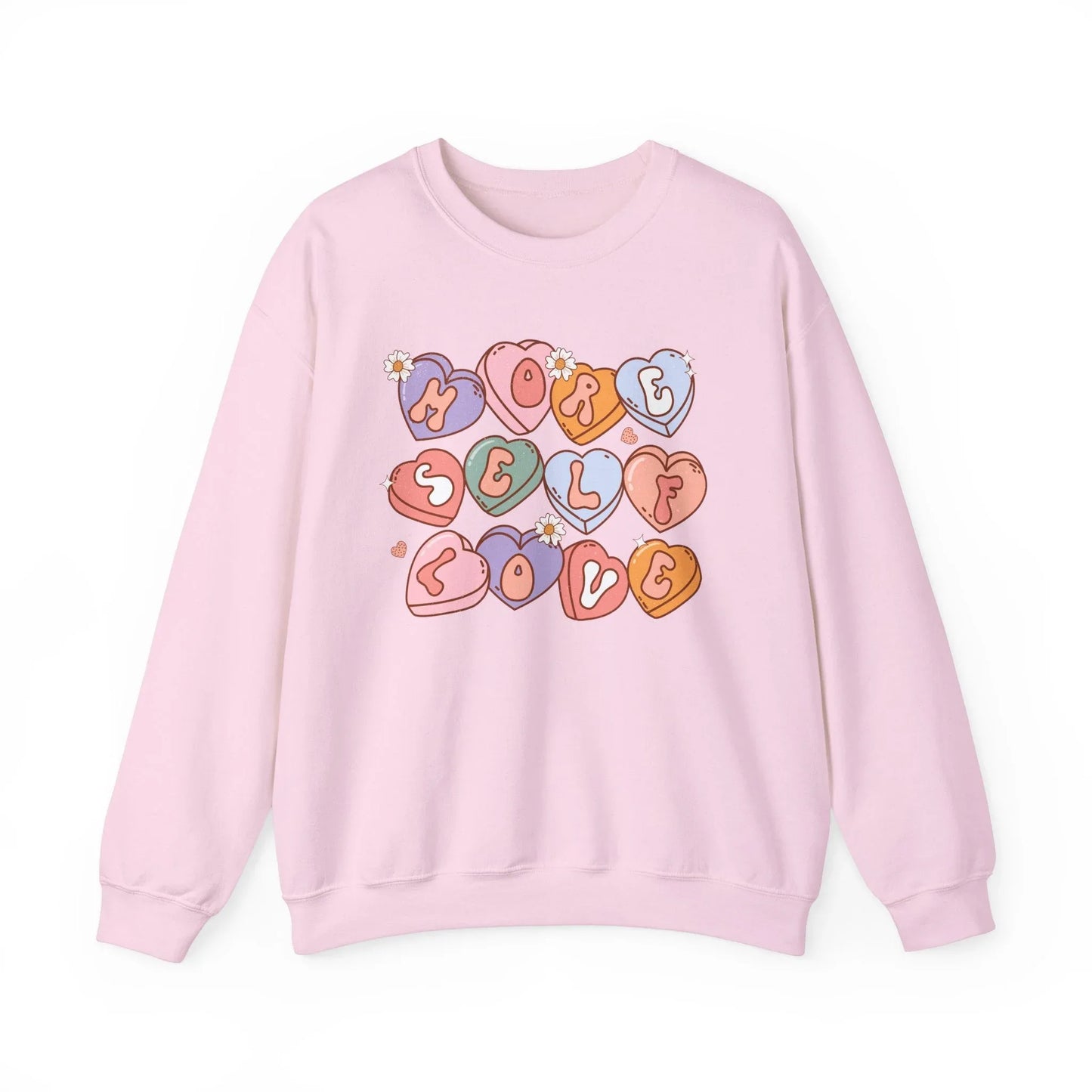 Self Love Sweatshirt - Light Pink / S
