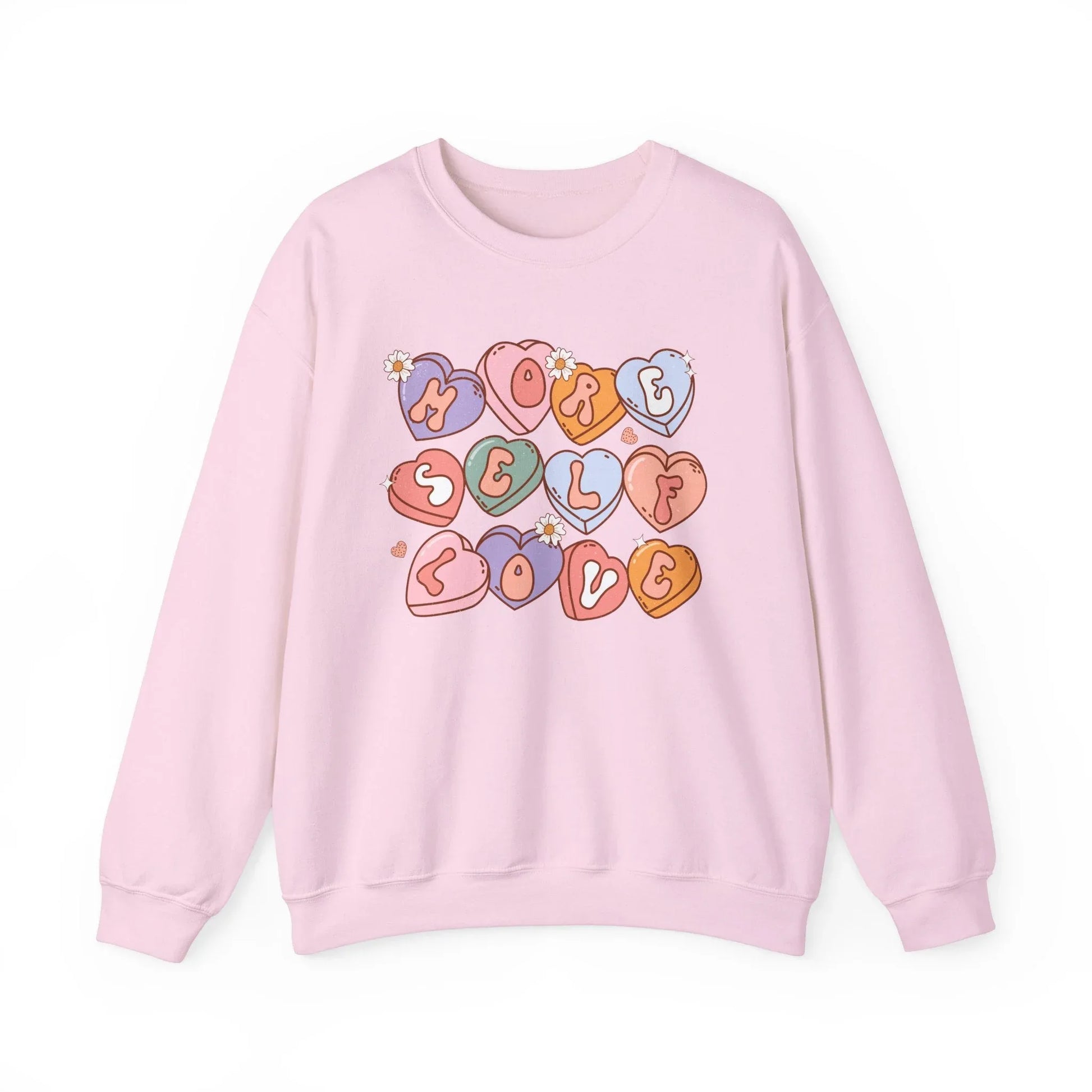 Self Love Sweatshirt - Light Pink / S